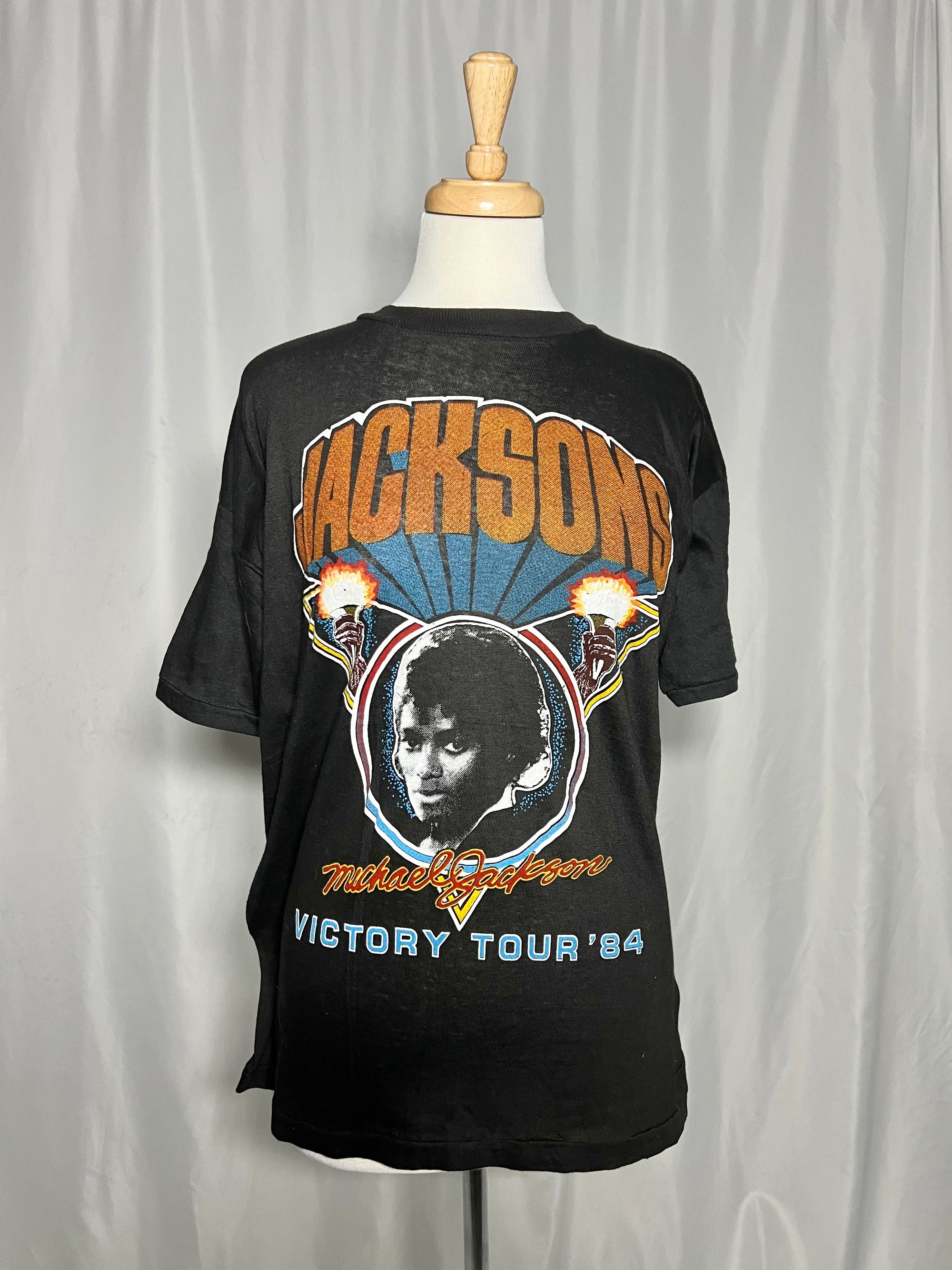 Tshirt Jacksons Victory tour '84 Rare