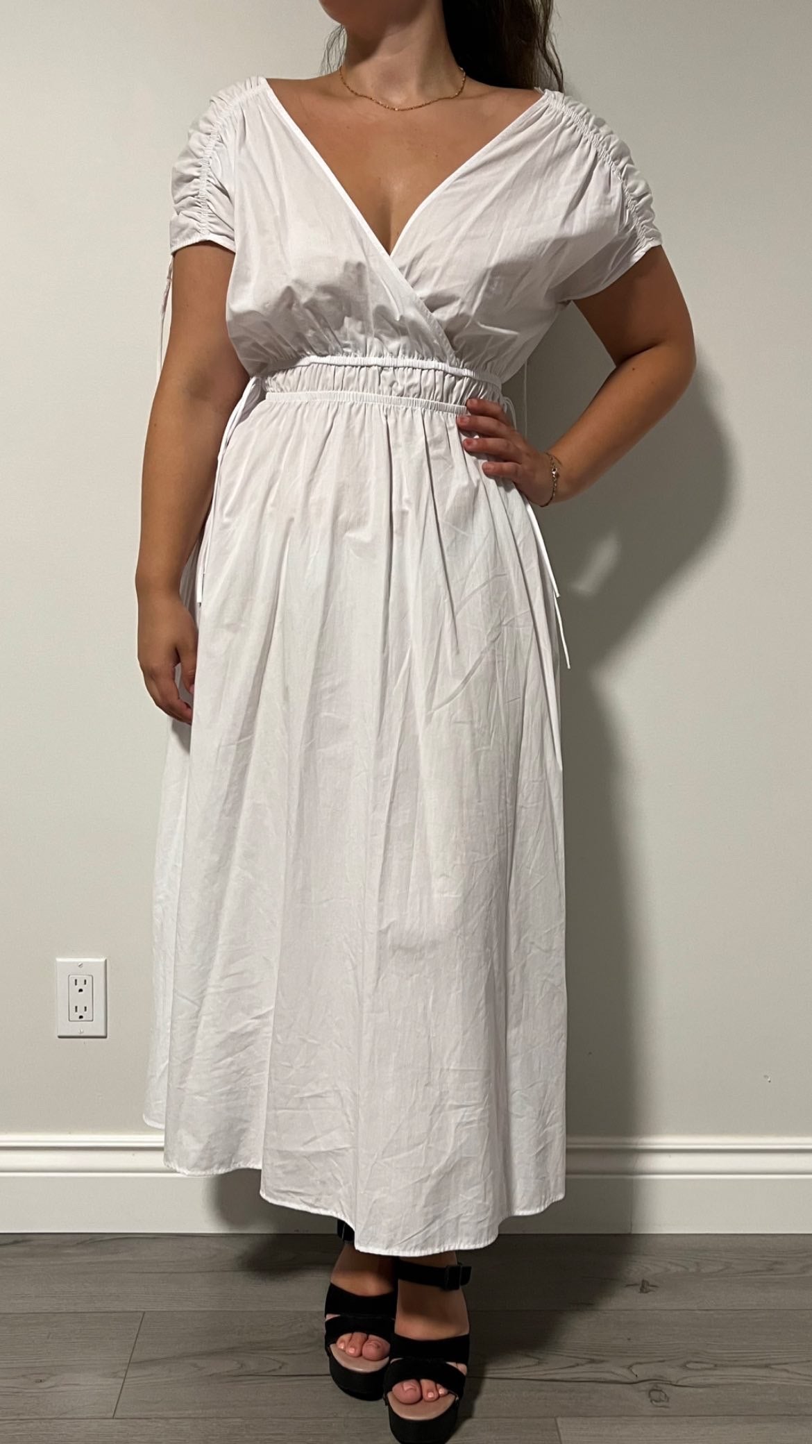 White Long Dress Zara