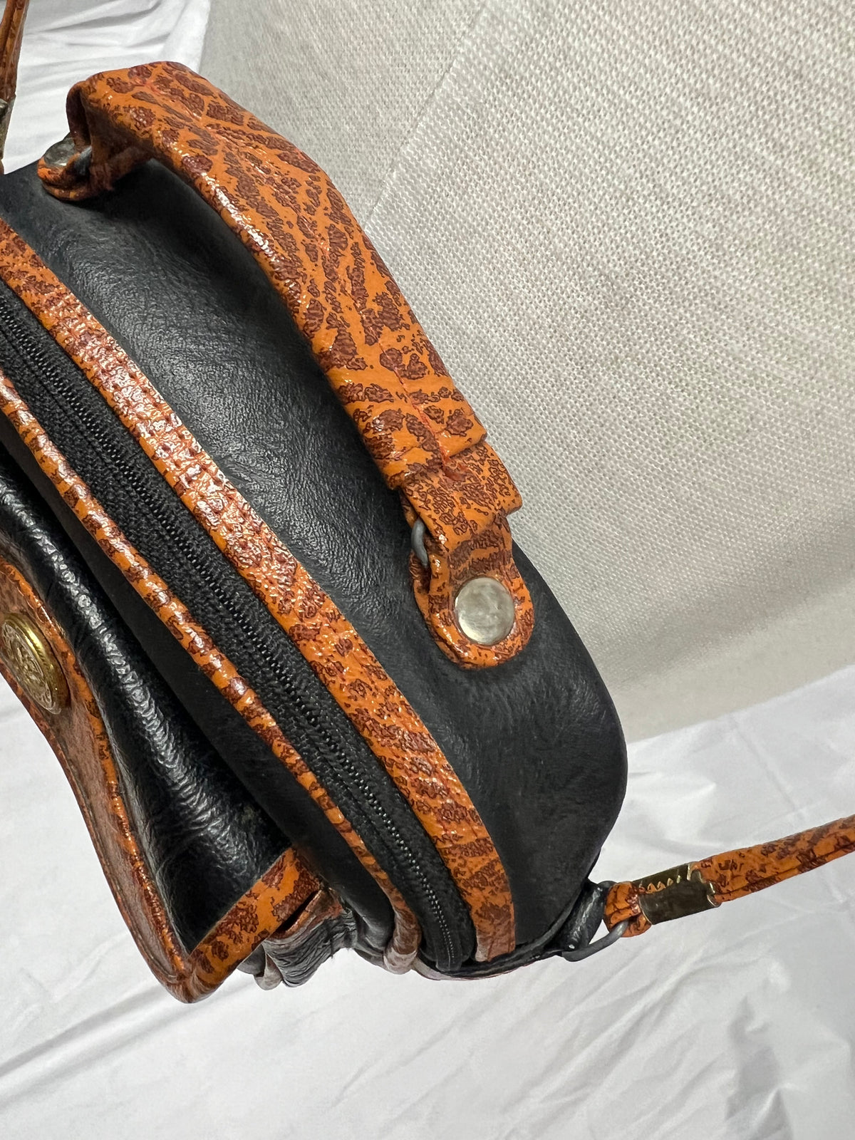 Vintage Animal Leather Bag