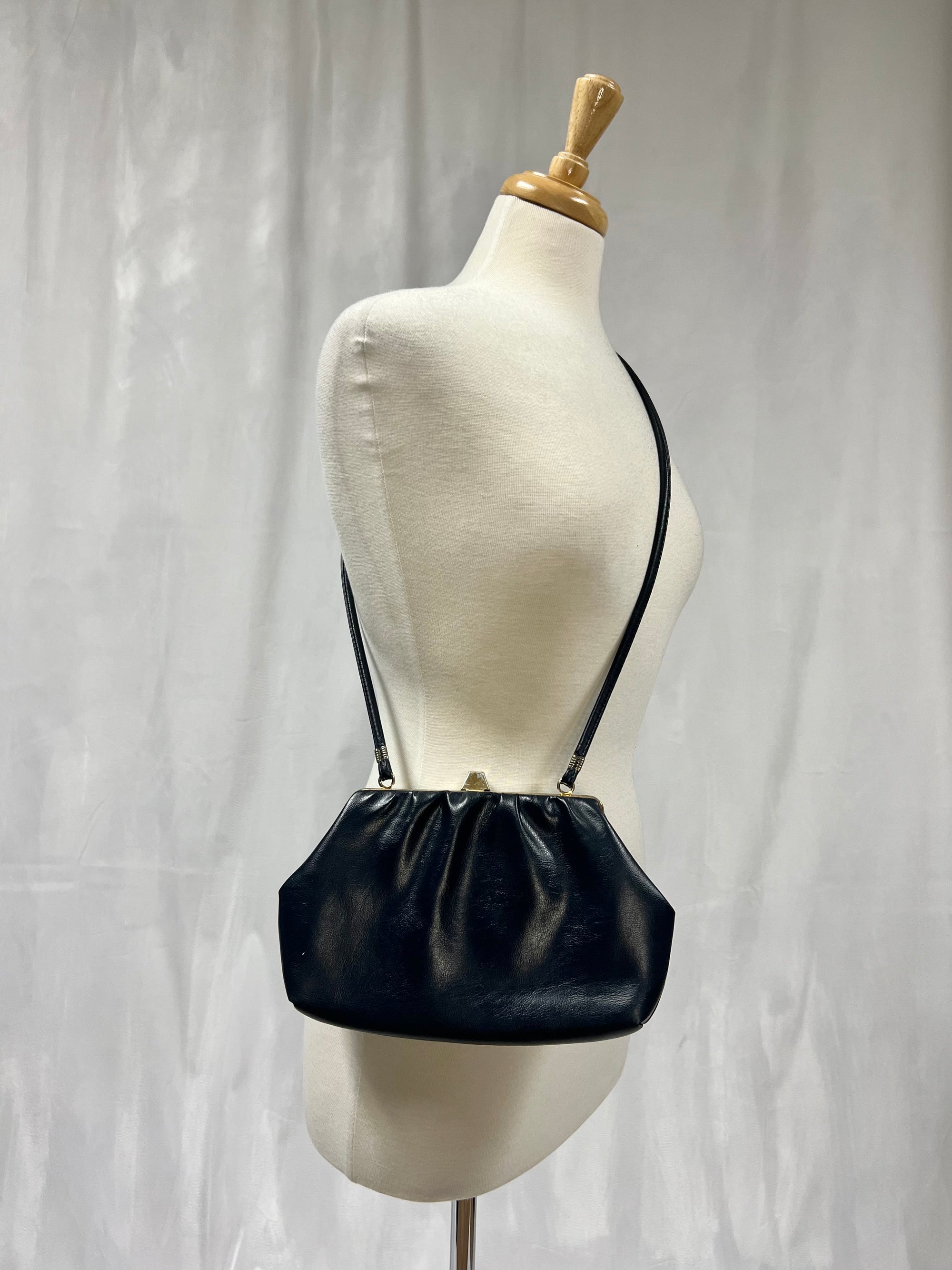 Blue Vintage Leather Bag