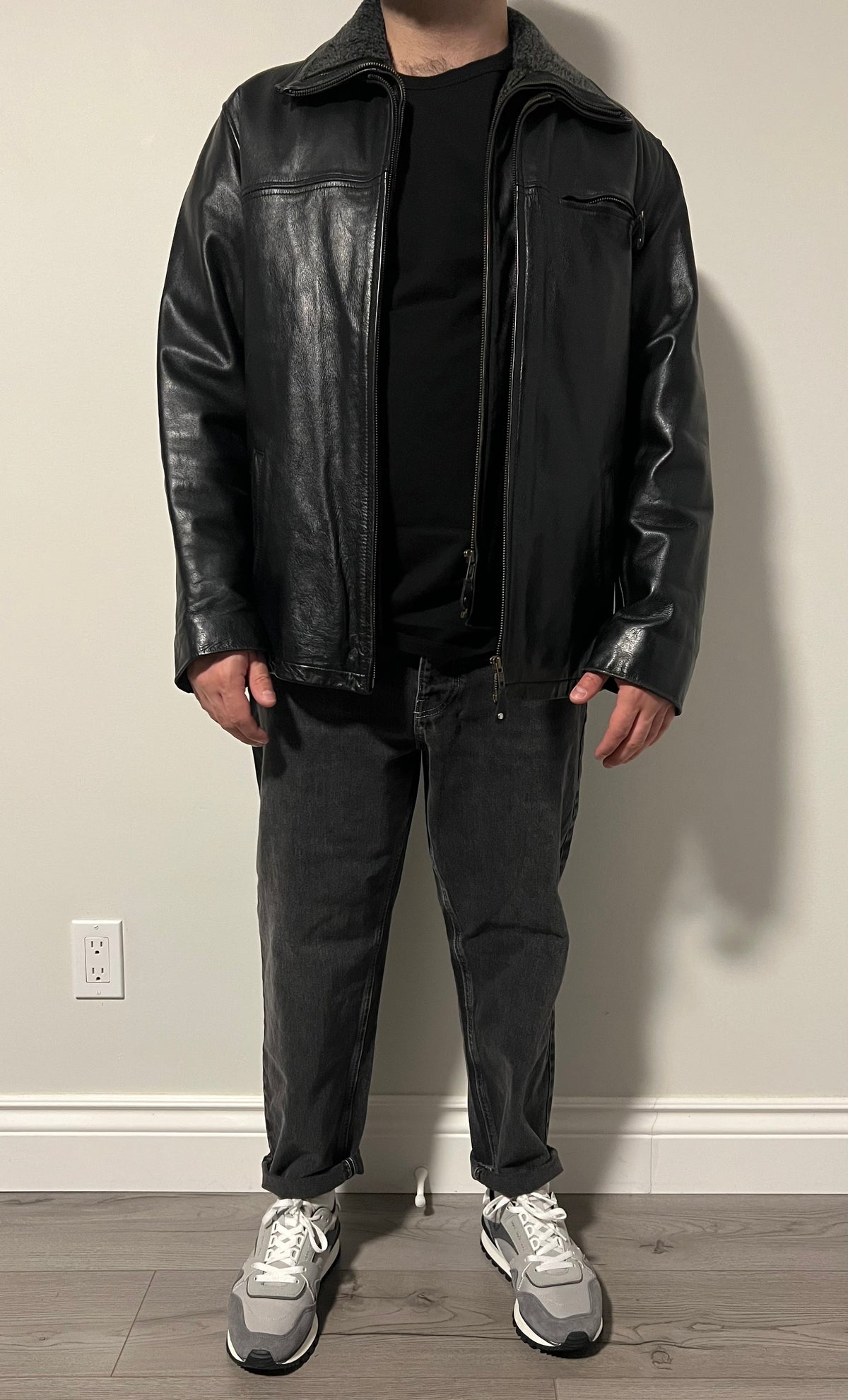 C.M.M Canada Leather Jacket