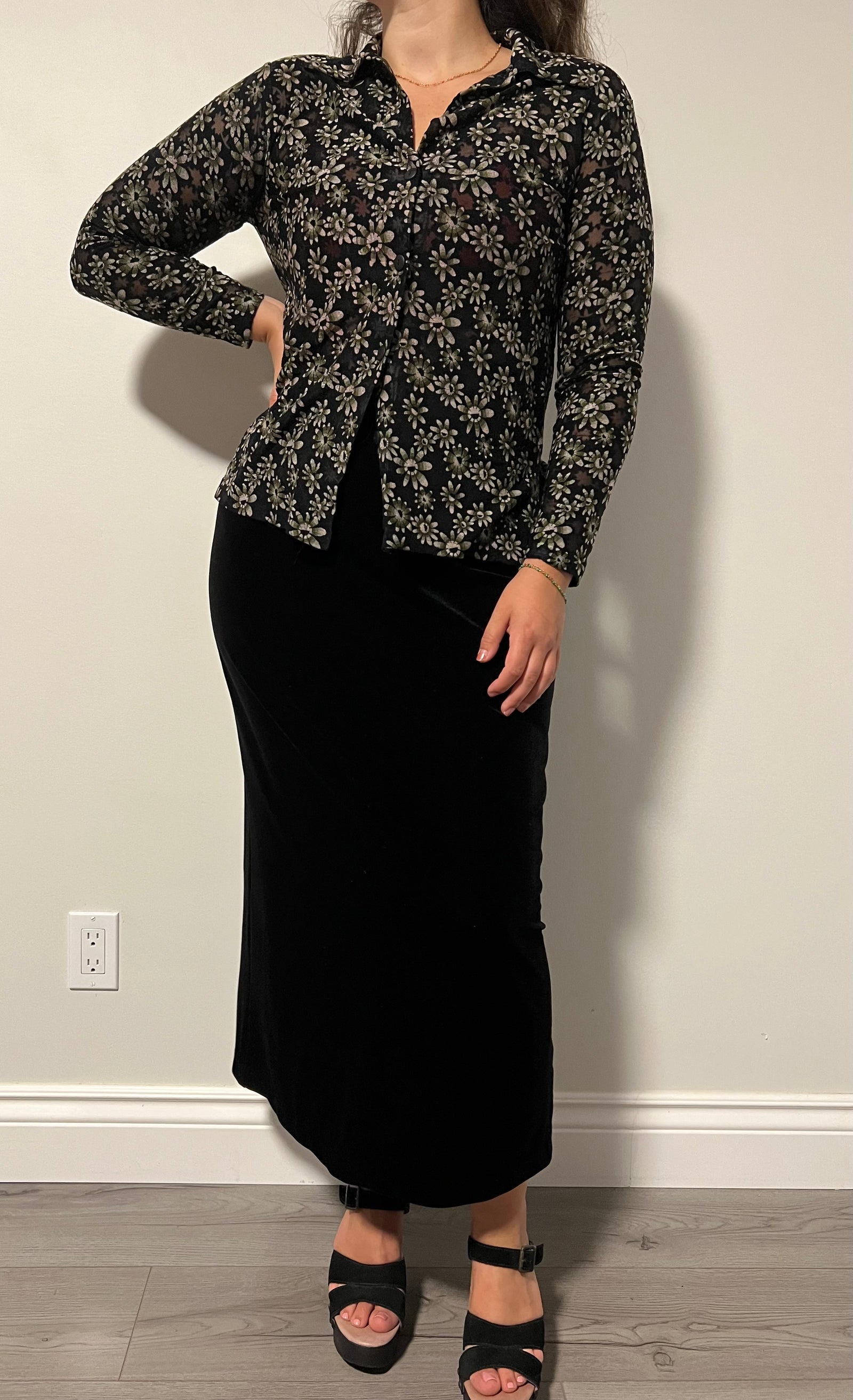 Chemise Fleurie Vintage Logix