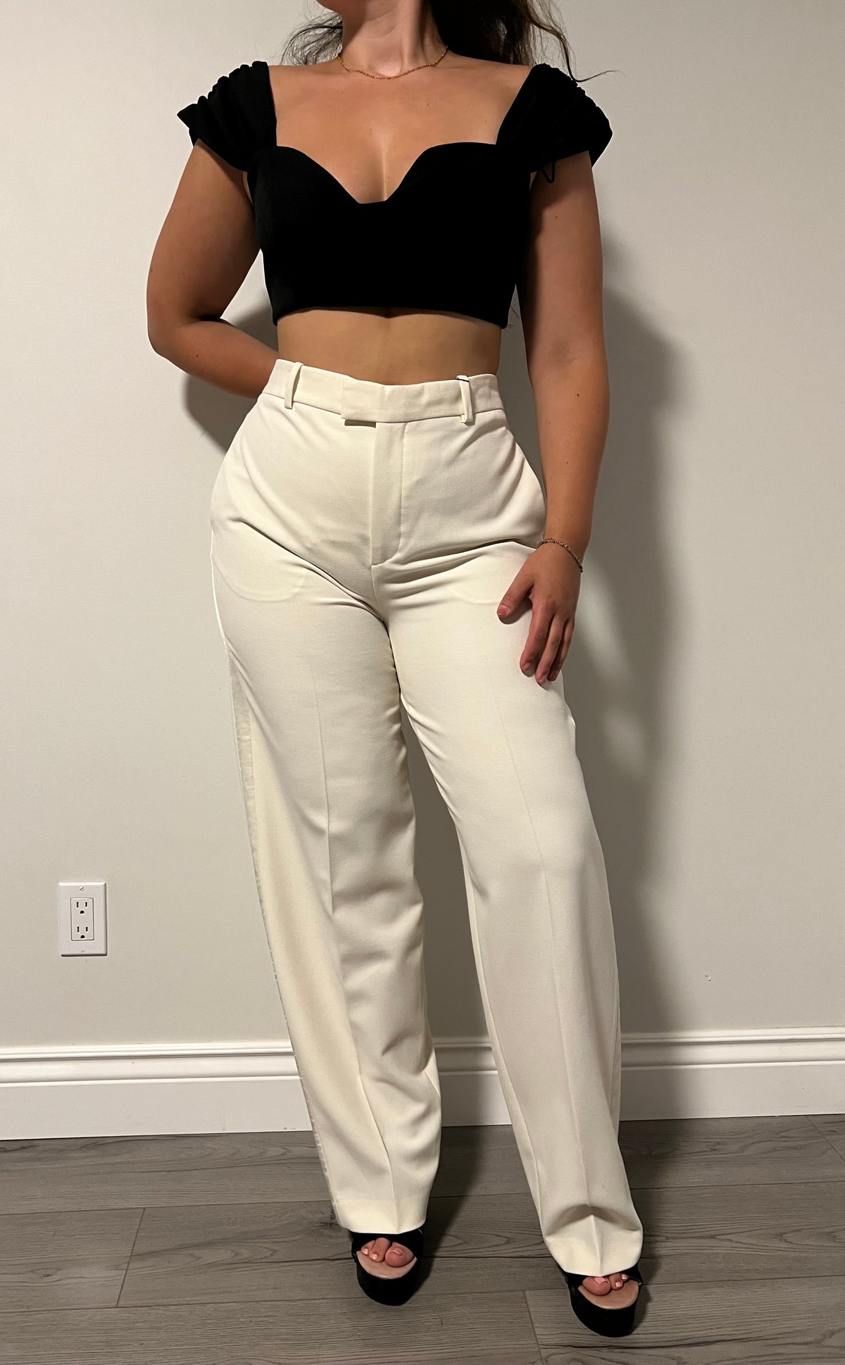 Banded suit pants Zara