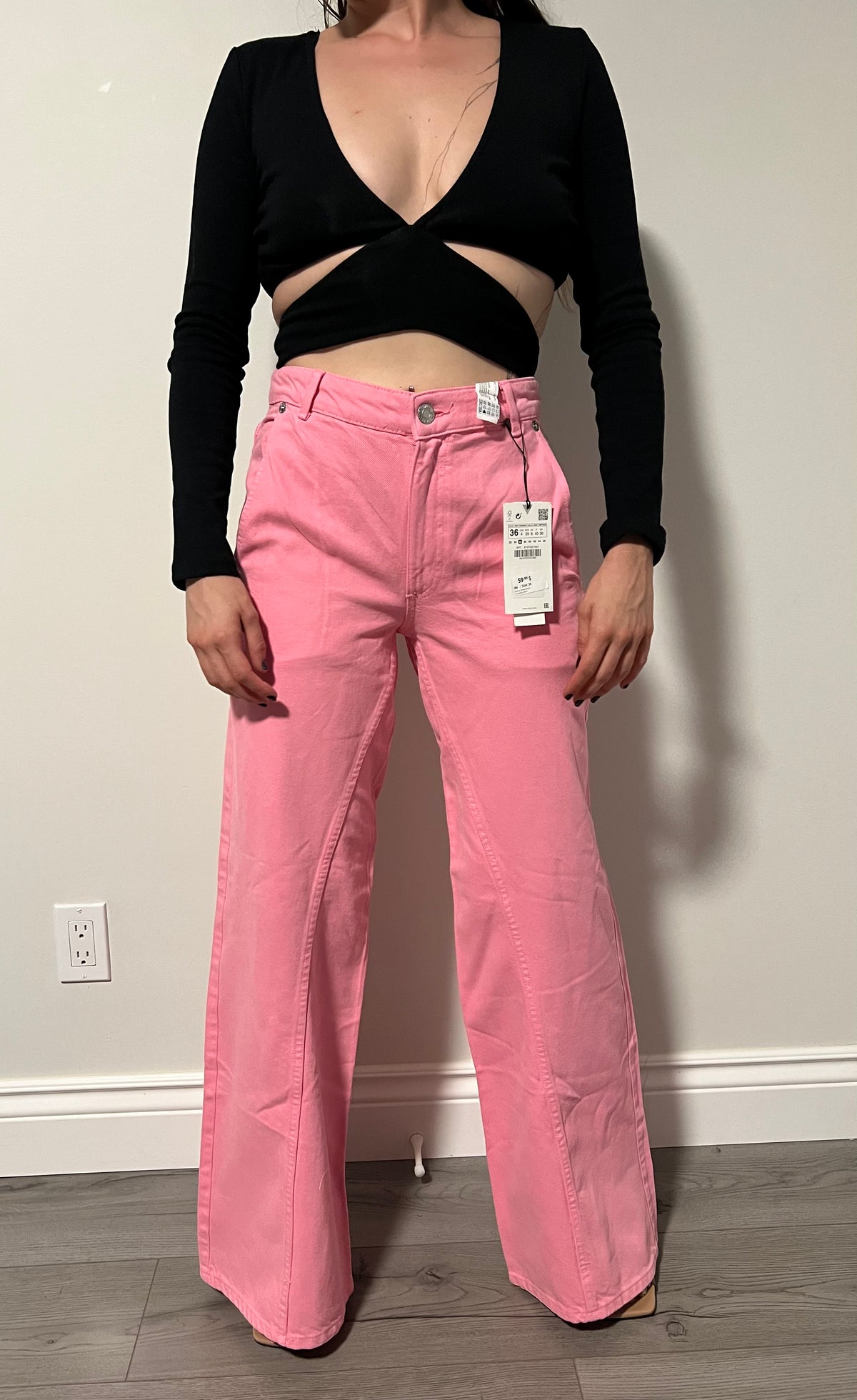 Zara Pink Jeans