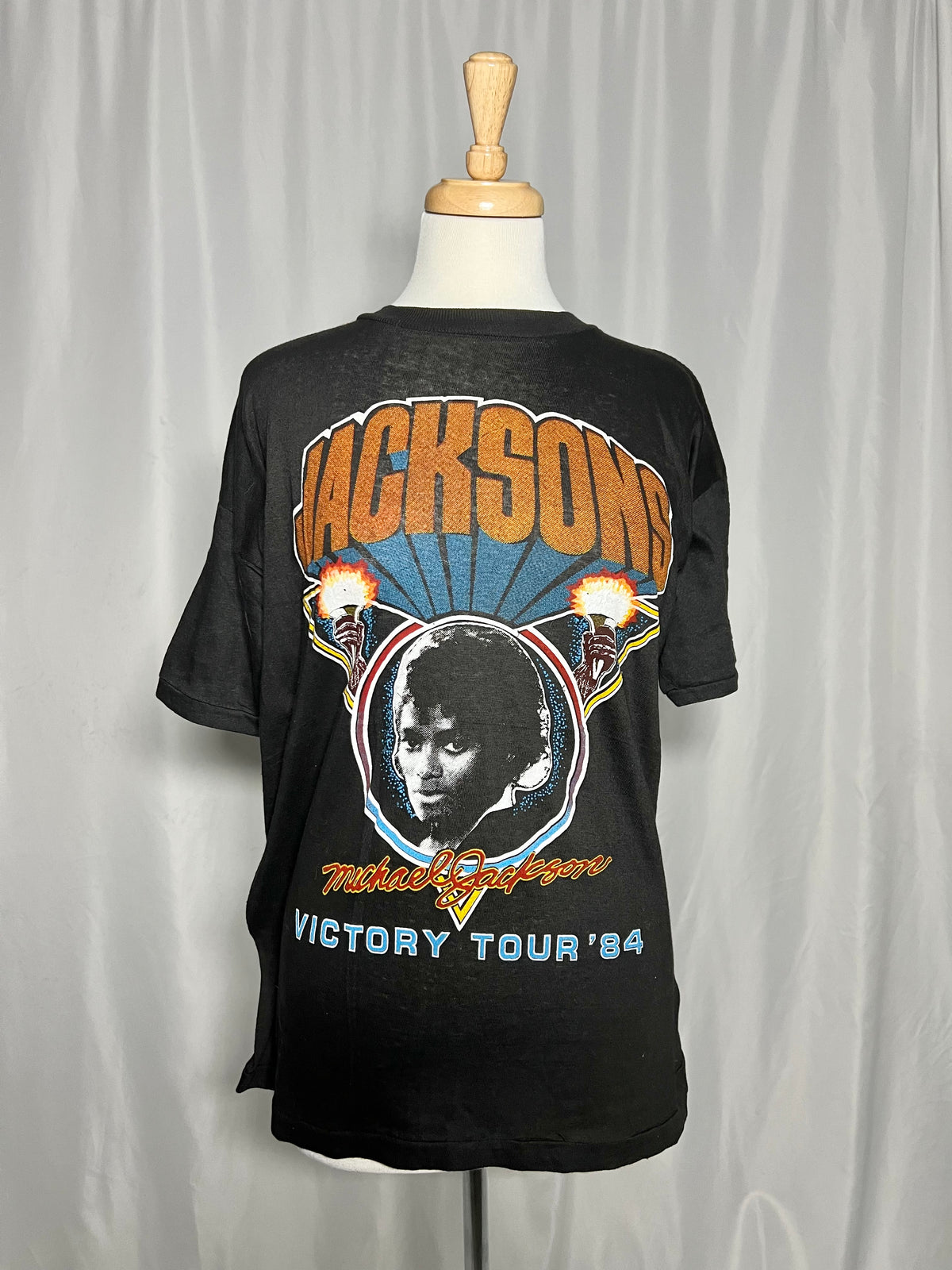 Jacksons Victory Tour &#39;84 Tshirt Rare