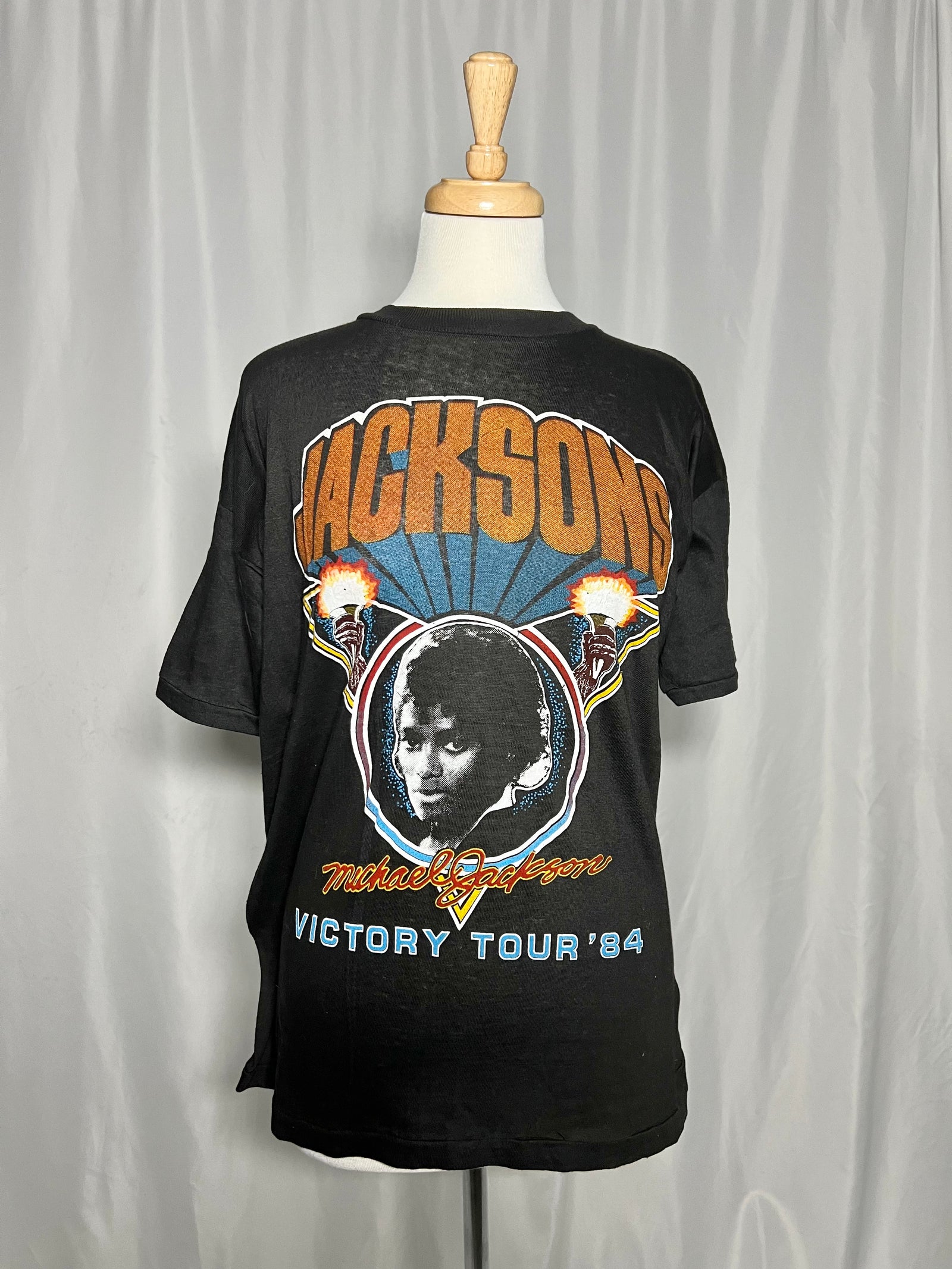 Jacksons Victory Tour '84 Tshirt Rare