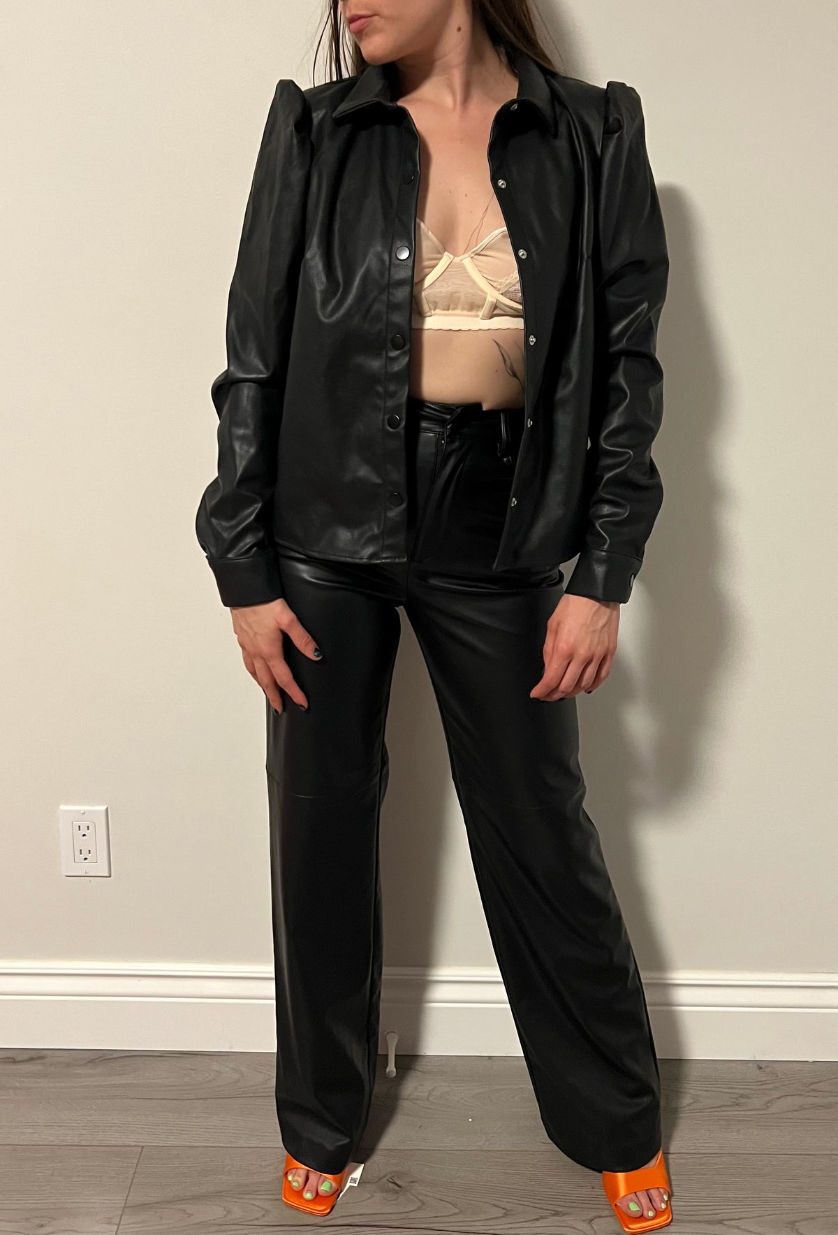 Synthetic shirt H&amp;M