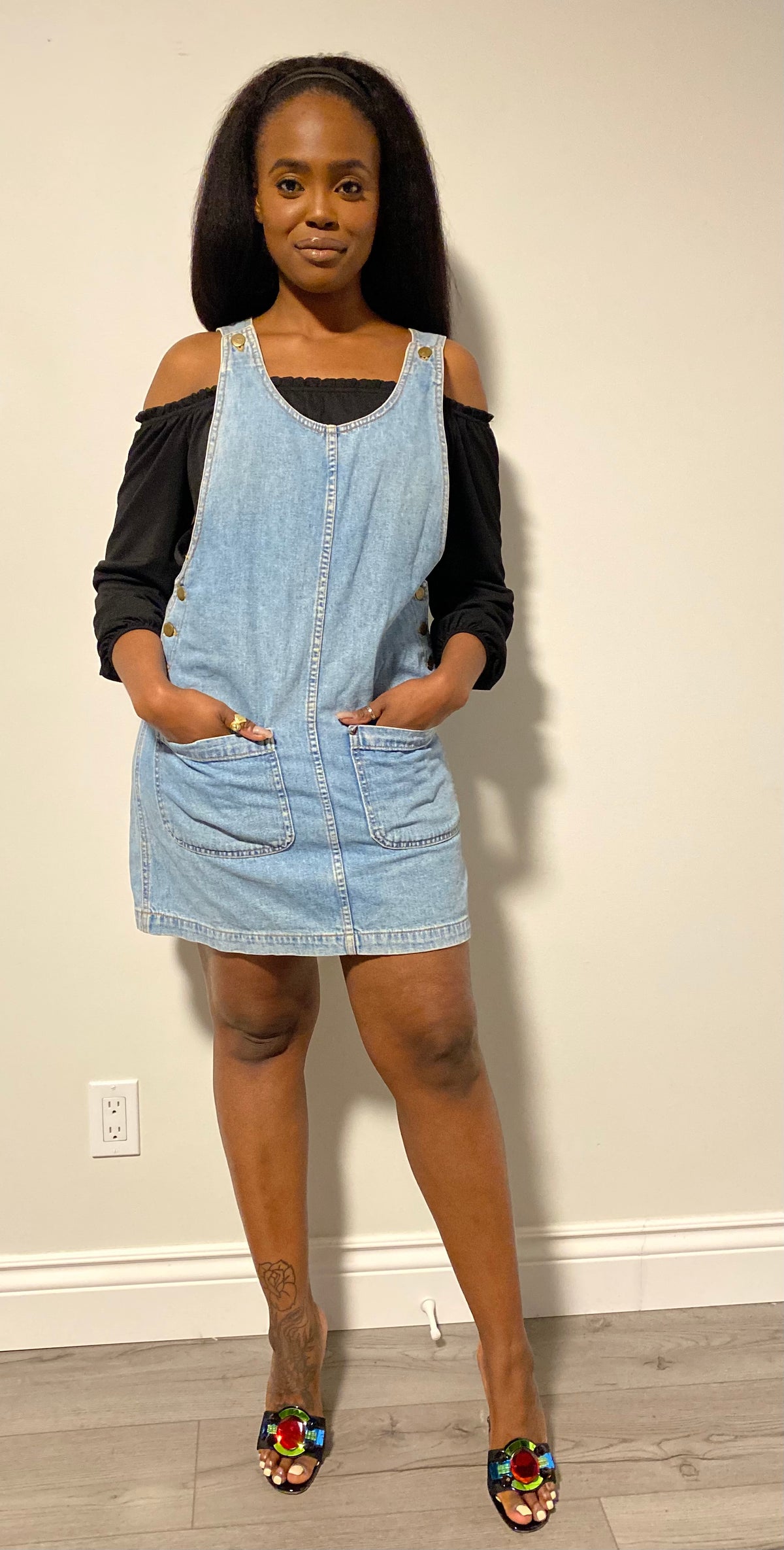 Salopette Vintage Peace by piece