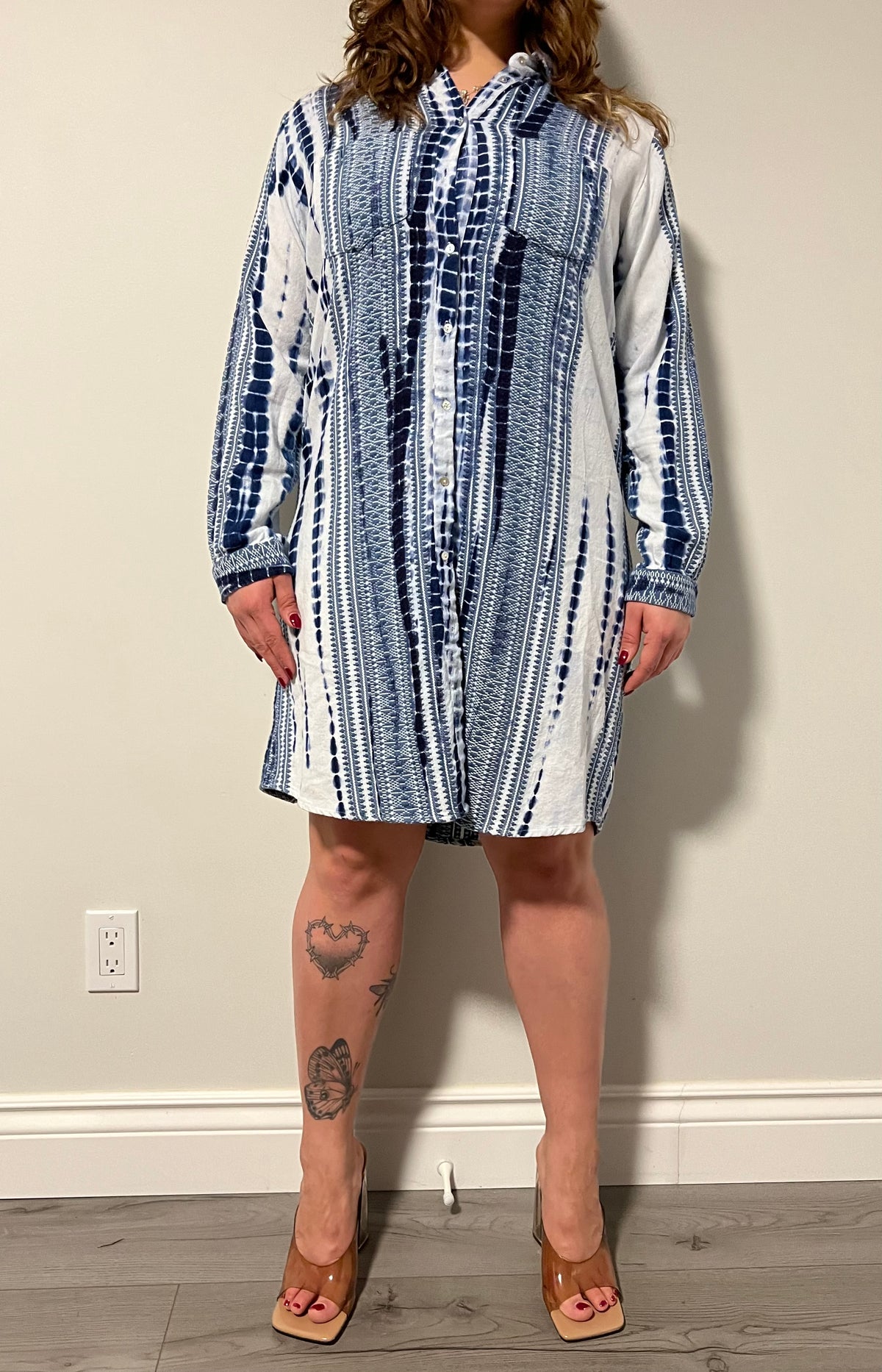 So Lito Textured Dress