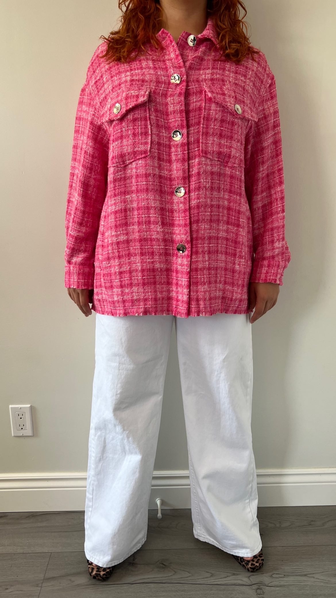 Zara Pink Overshirt