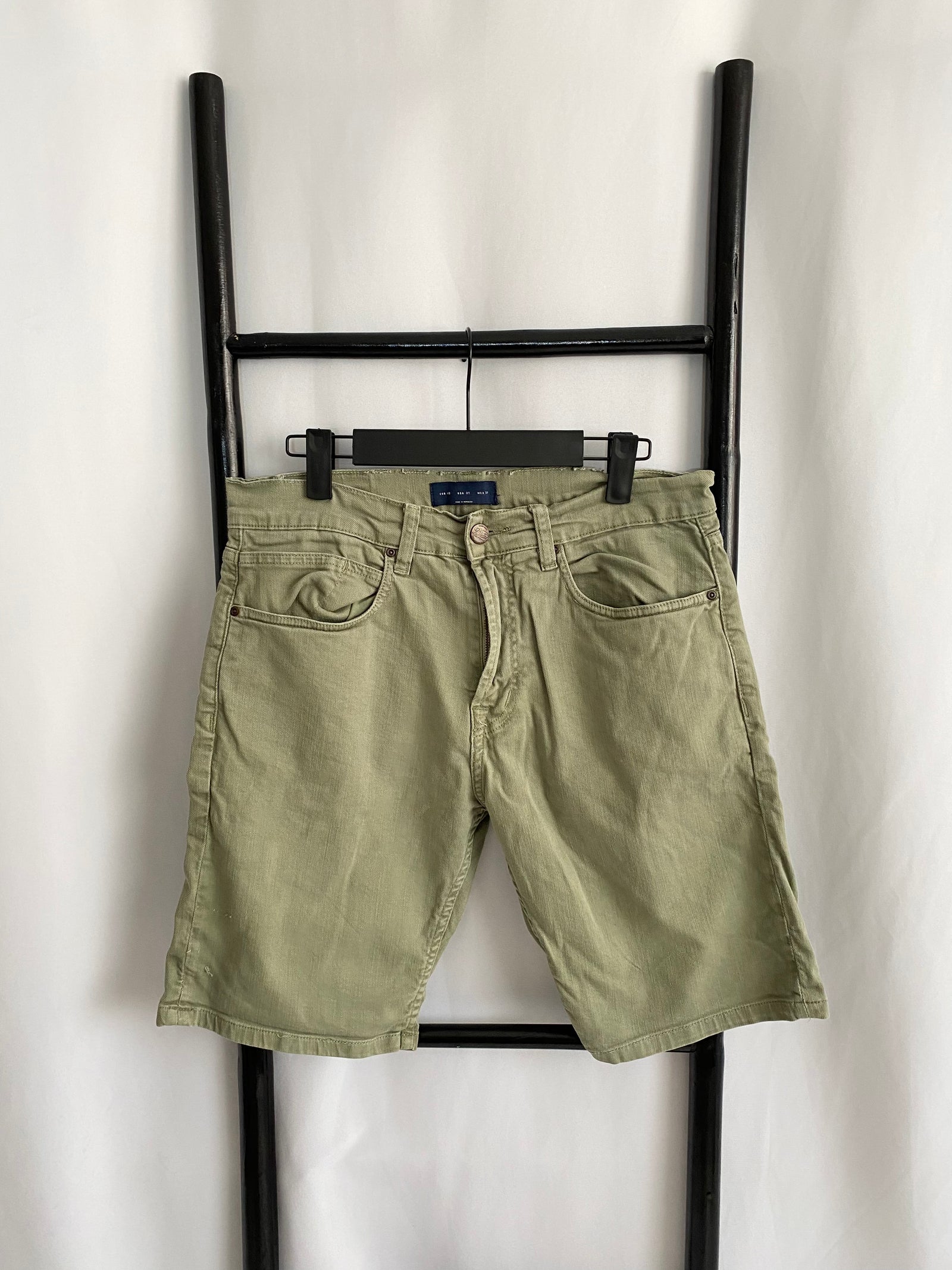 Zara Khaki Short