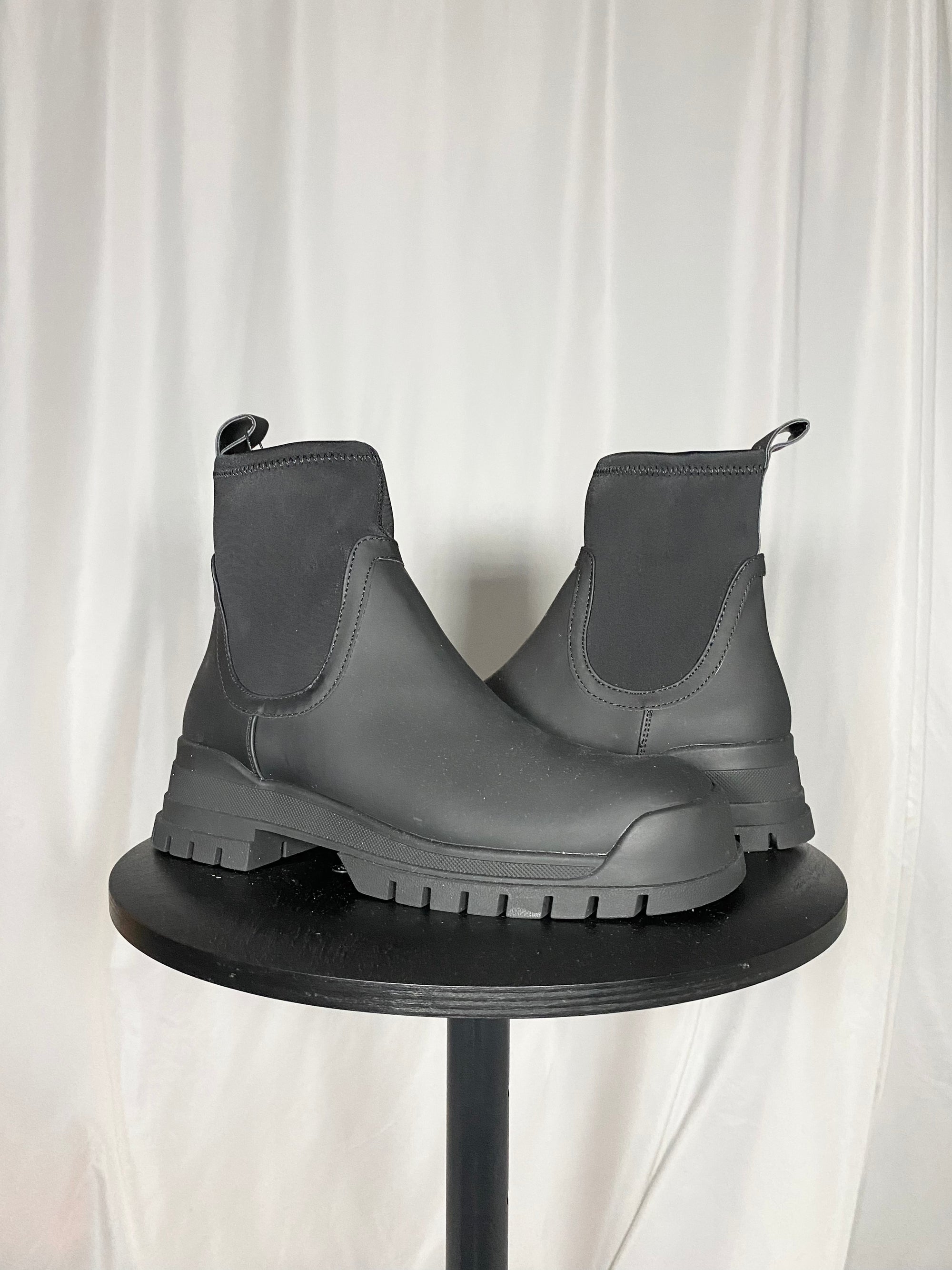 Bottines Effet Gommé Zara