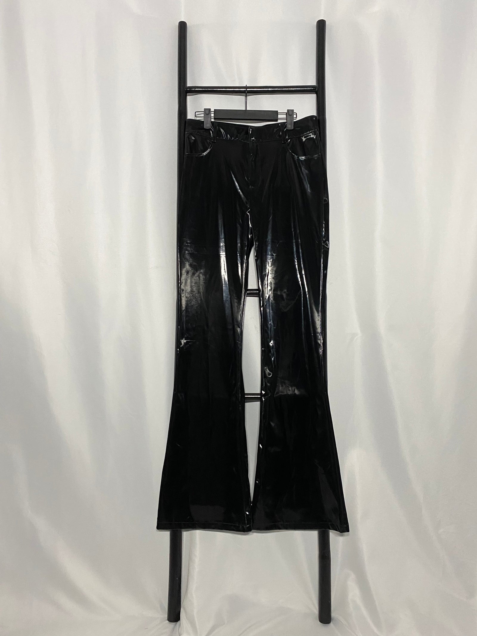 Black Varnished Pants The Sang