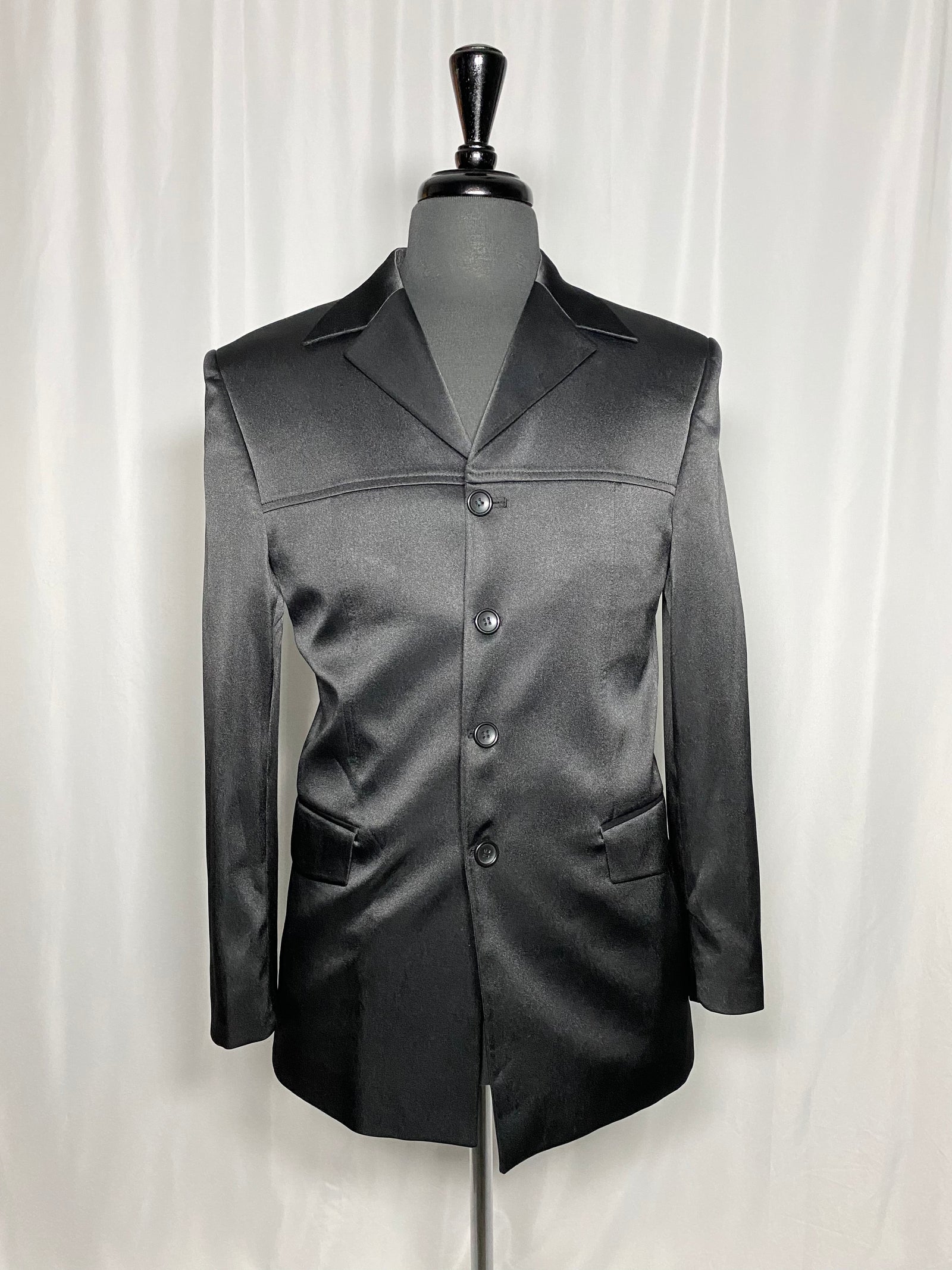 Vintage Satin Blazer
