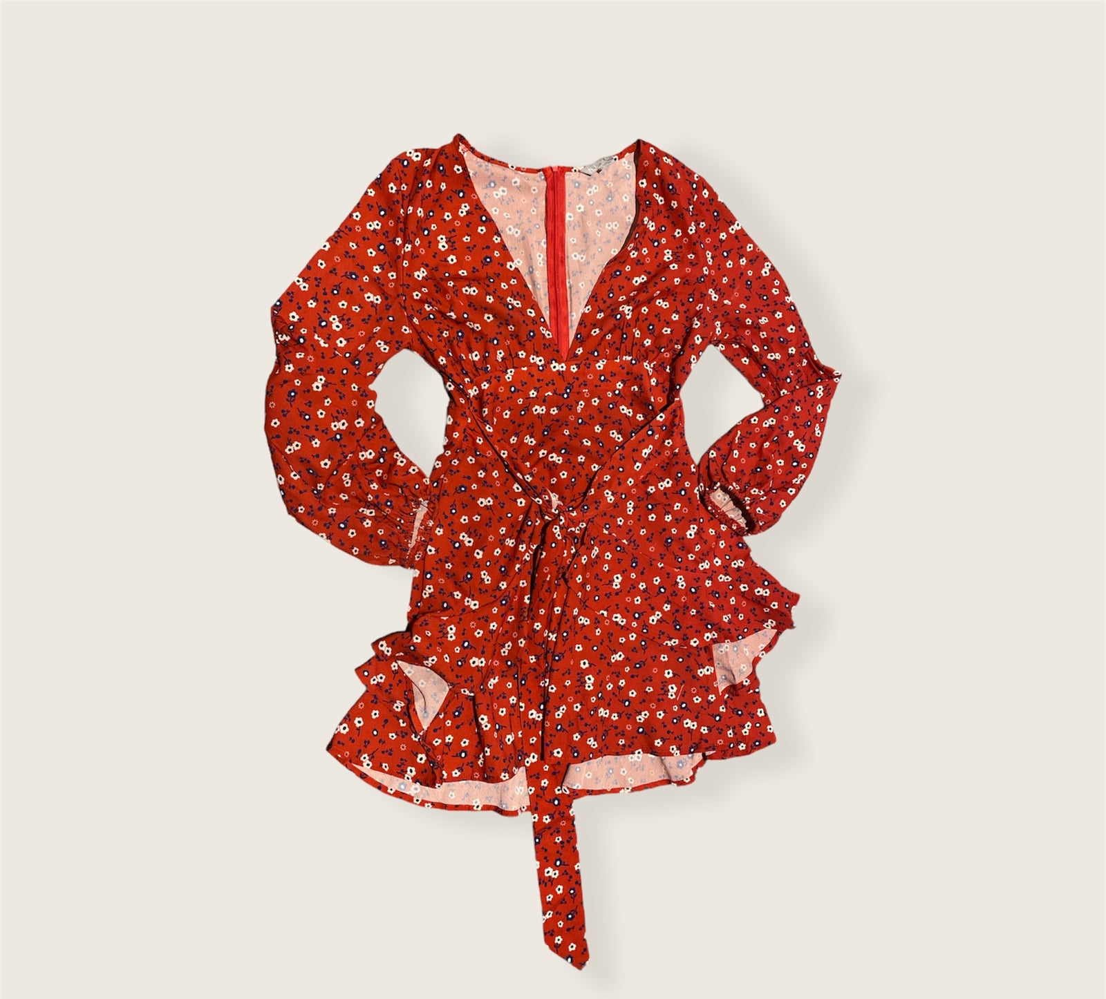 Flowered Dress NLW Current Fashion