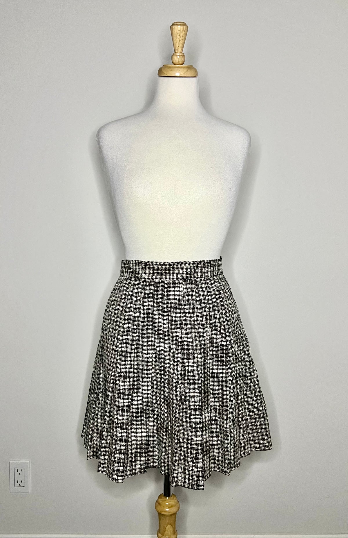 Jupe écolière Vintage