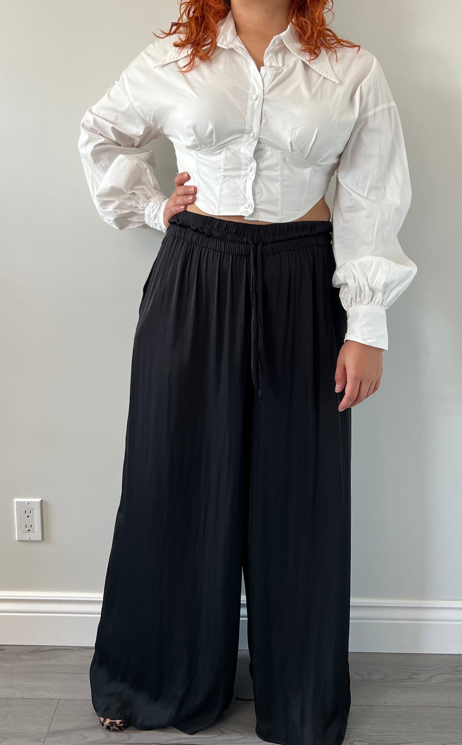 Zara Comfort Black Pant