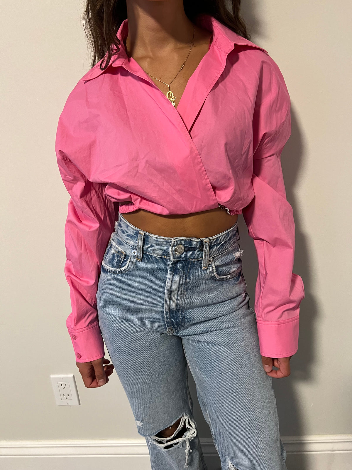 Zara Pink Shirt