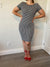 Dynamite Houndstooth Dress