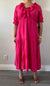 Fuchsia Long Dress Zara