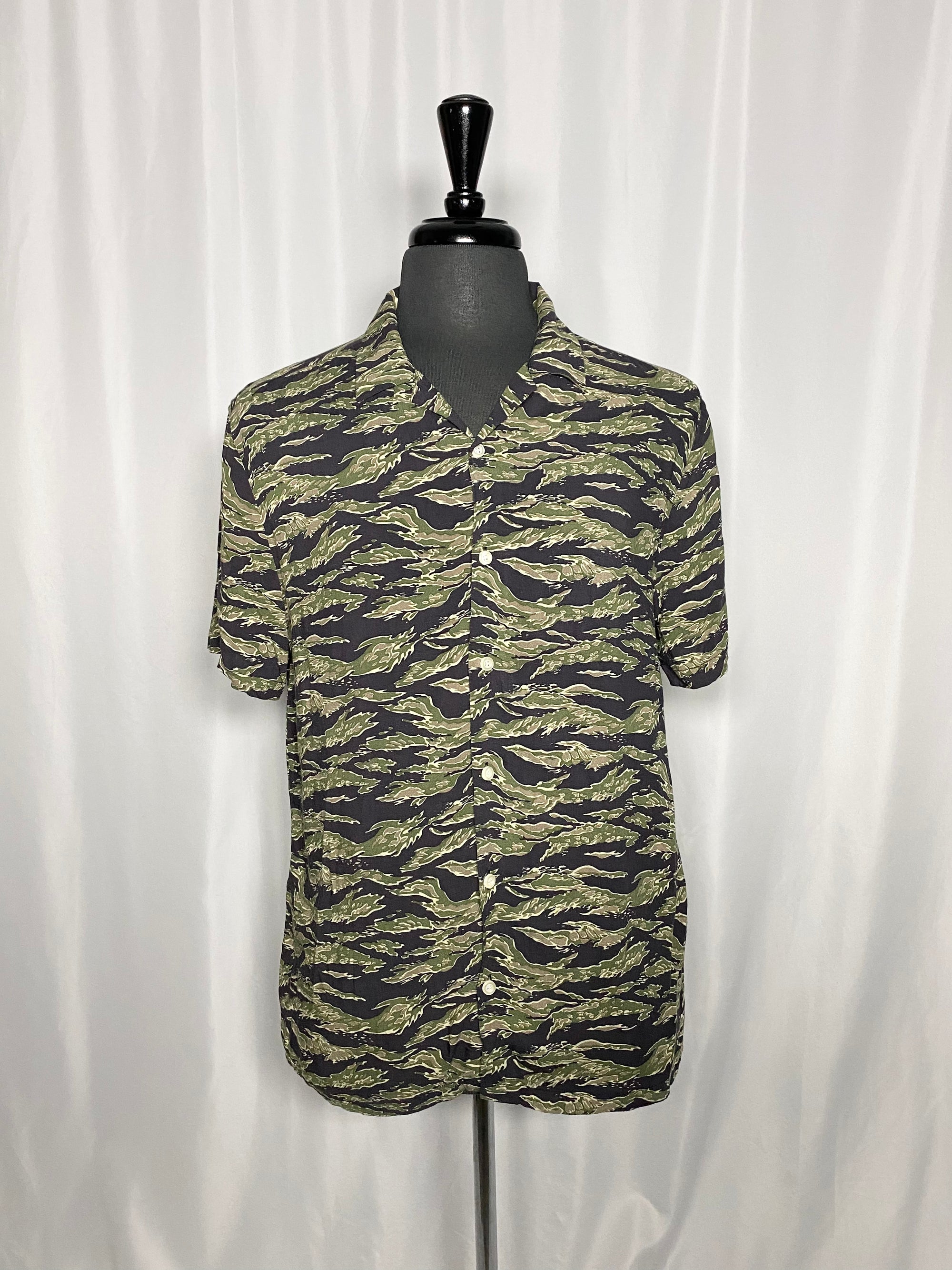 Chemise Camouflage Topman