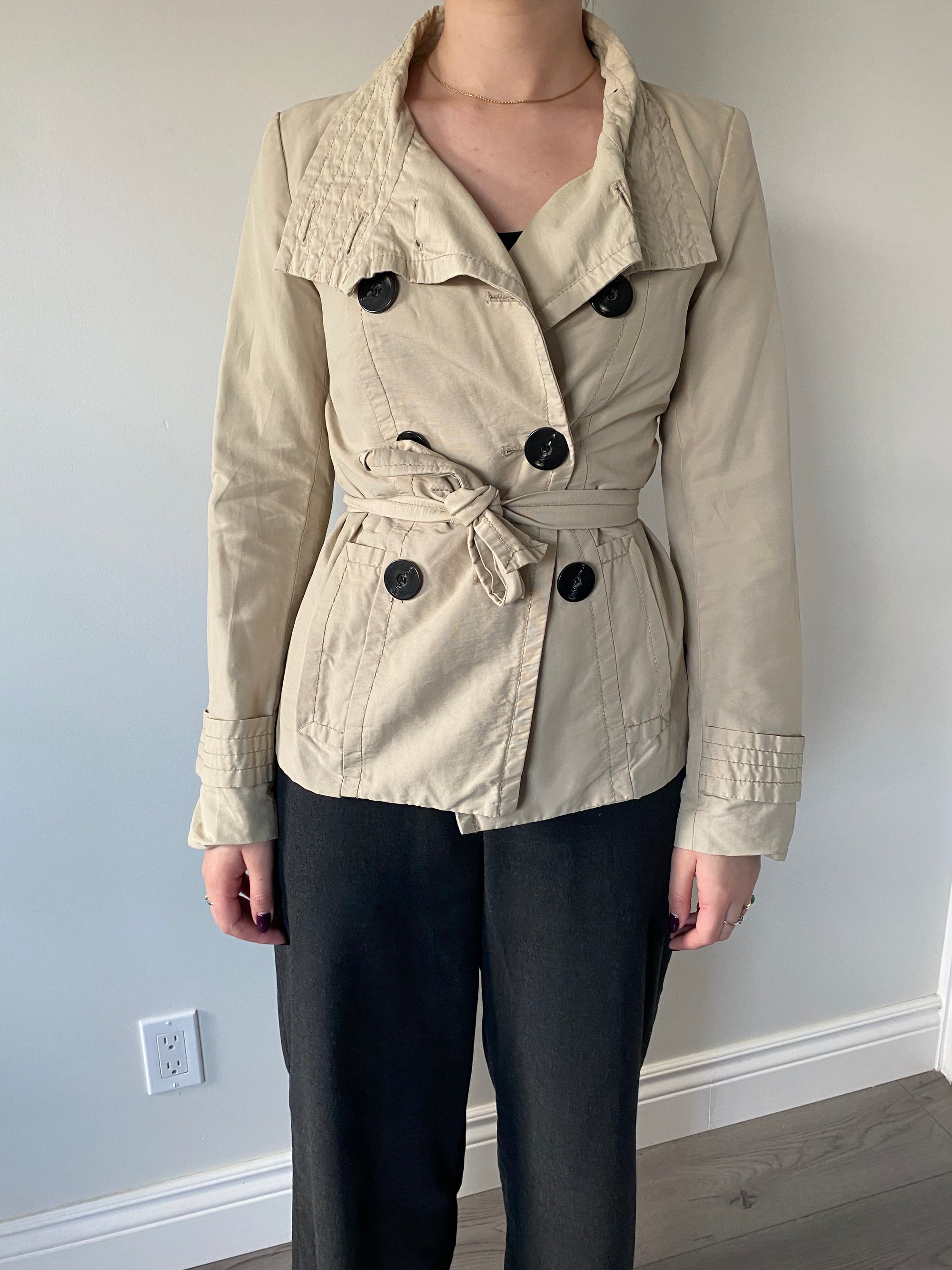 Zara Short Trenchcoat