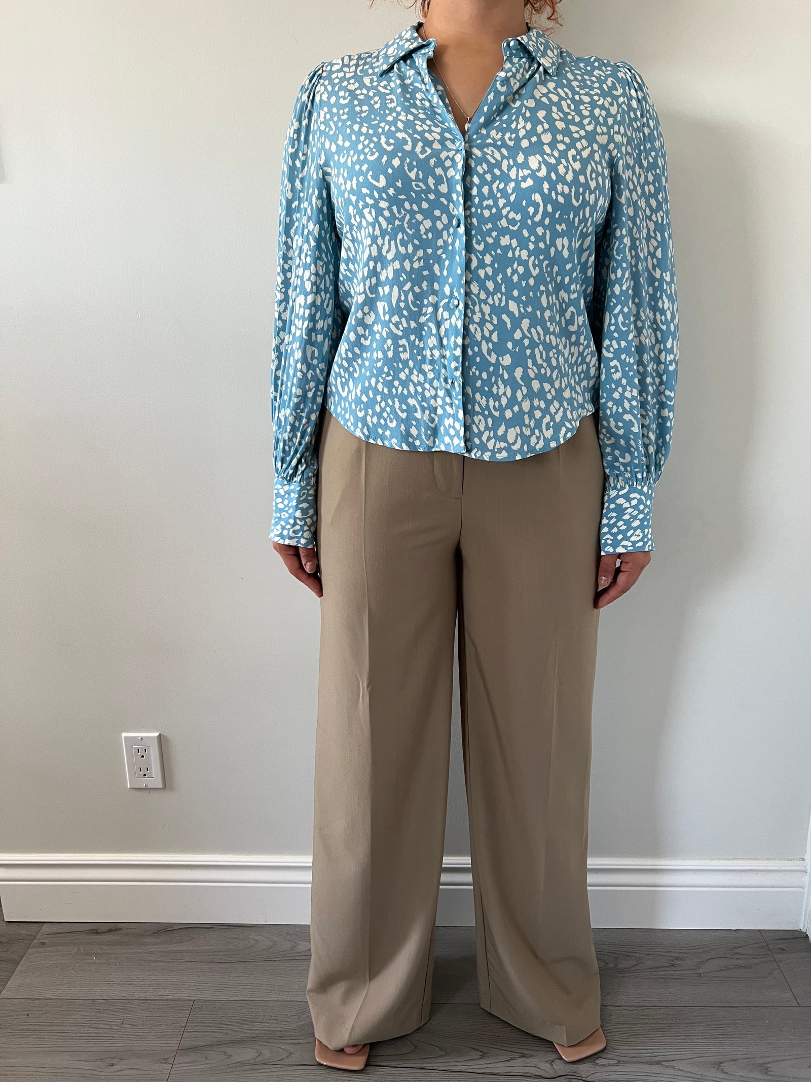 Zara Animal Print Shirt