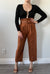 Pantalon Chestnut à ceinture Zara