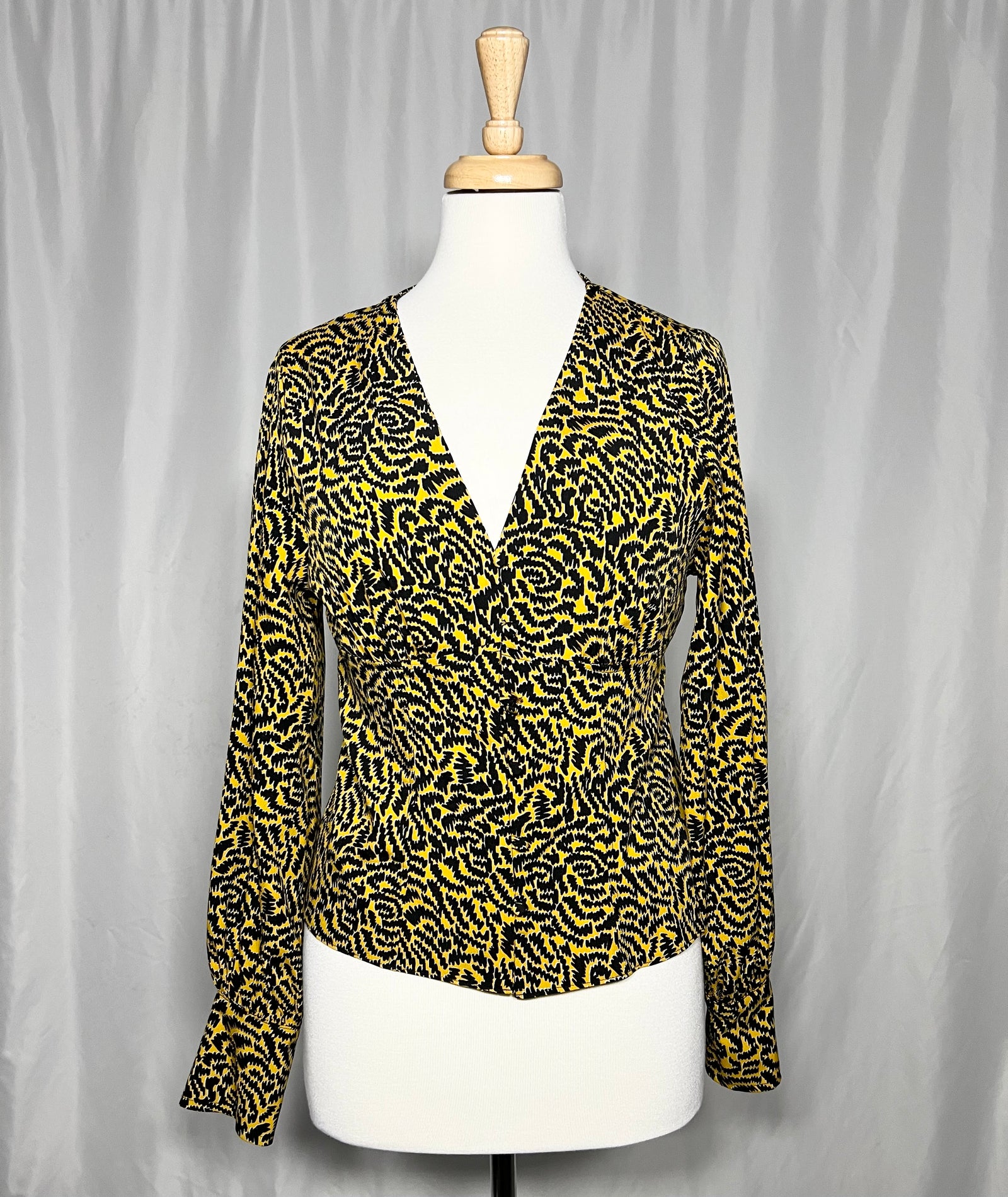 Topshop patterned Blouse