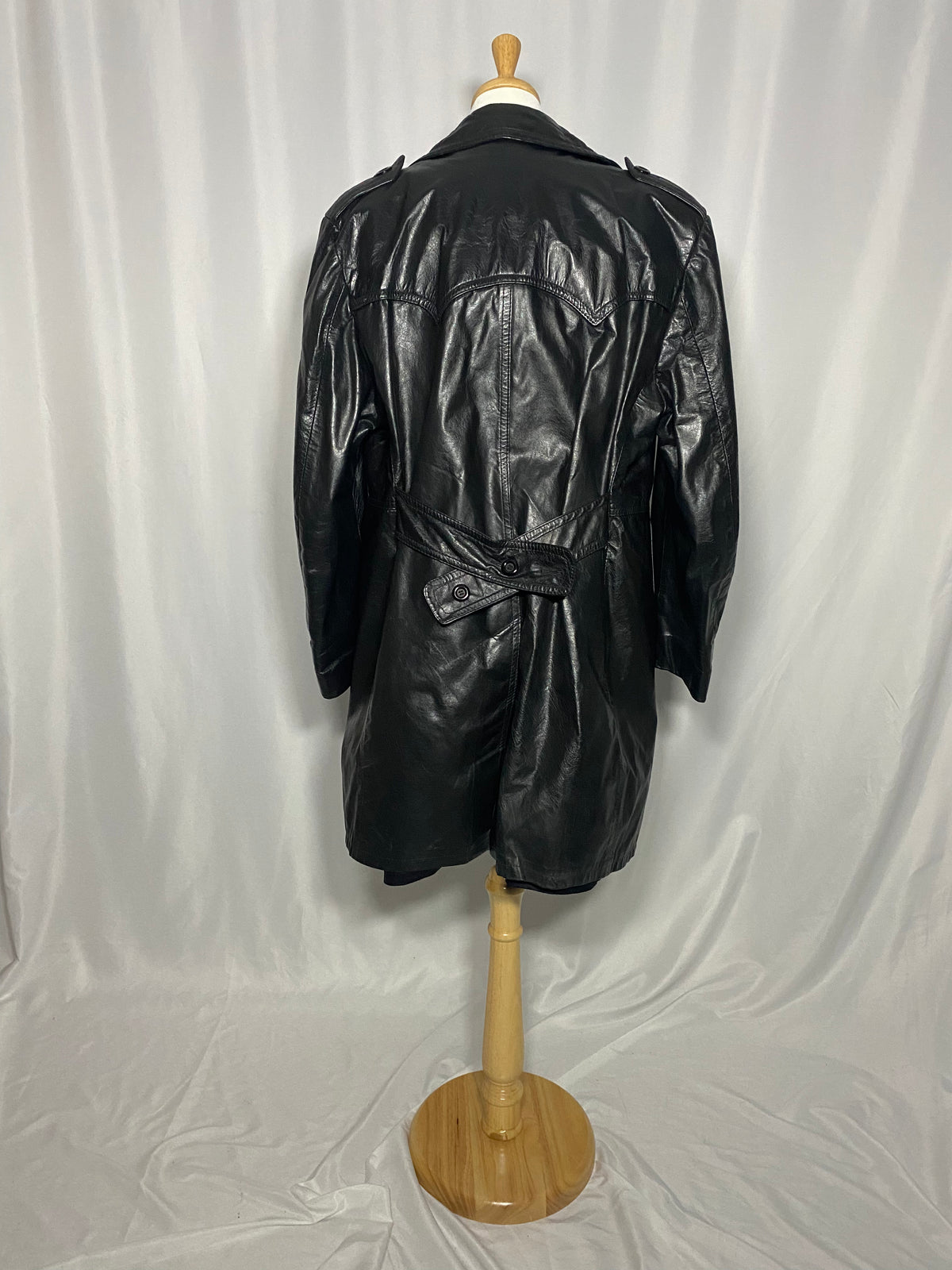 Manteau en cuir Vintage AGL