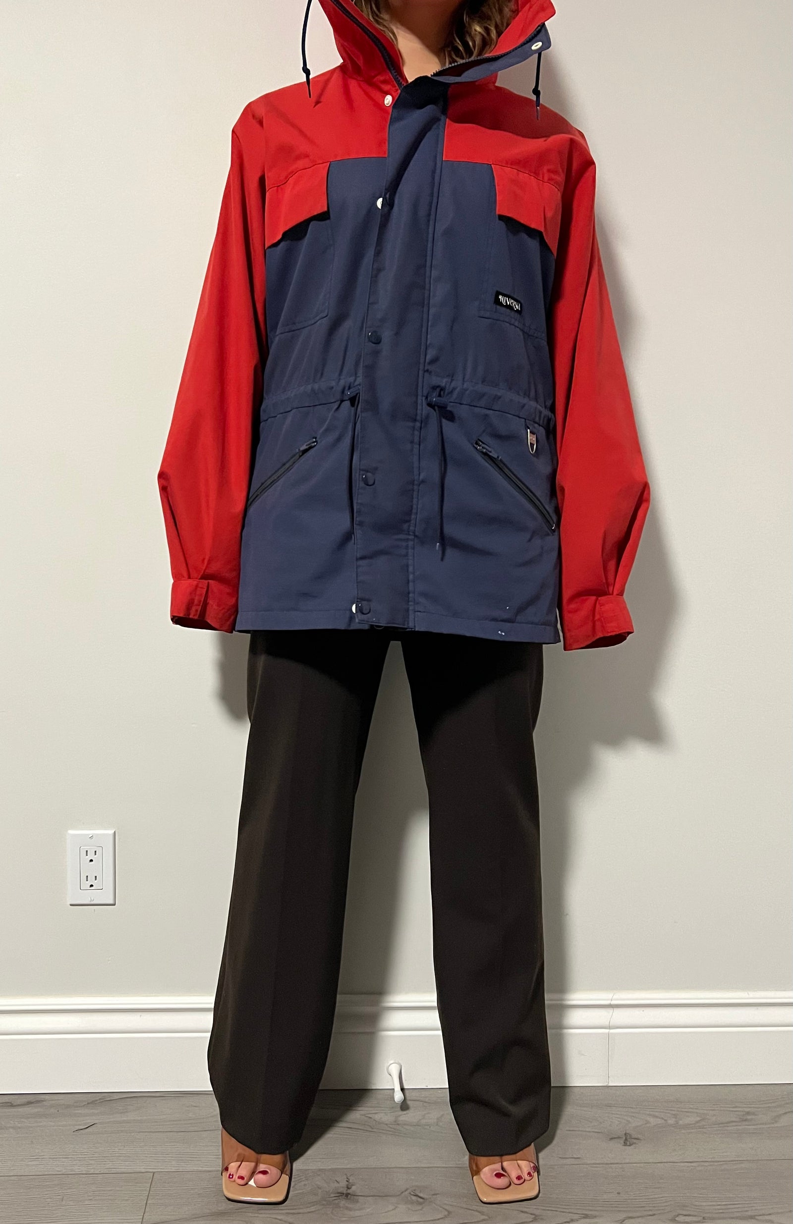 Hiverna Red/Blue Coat