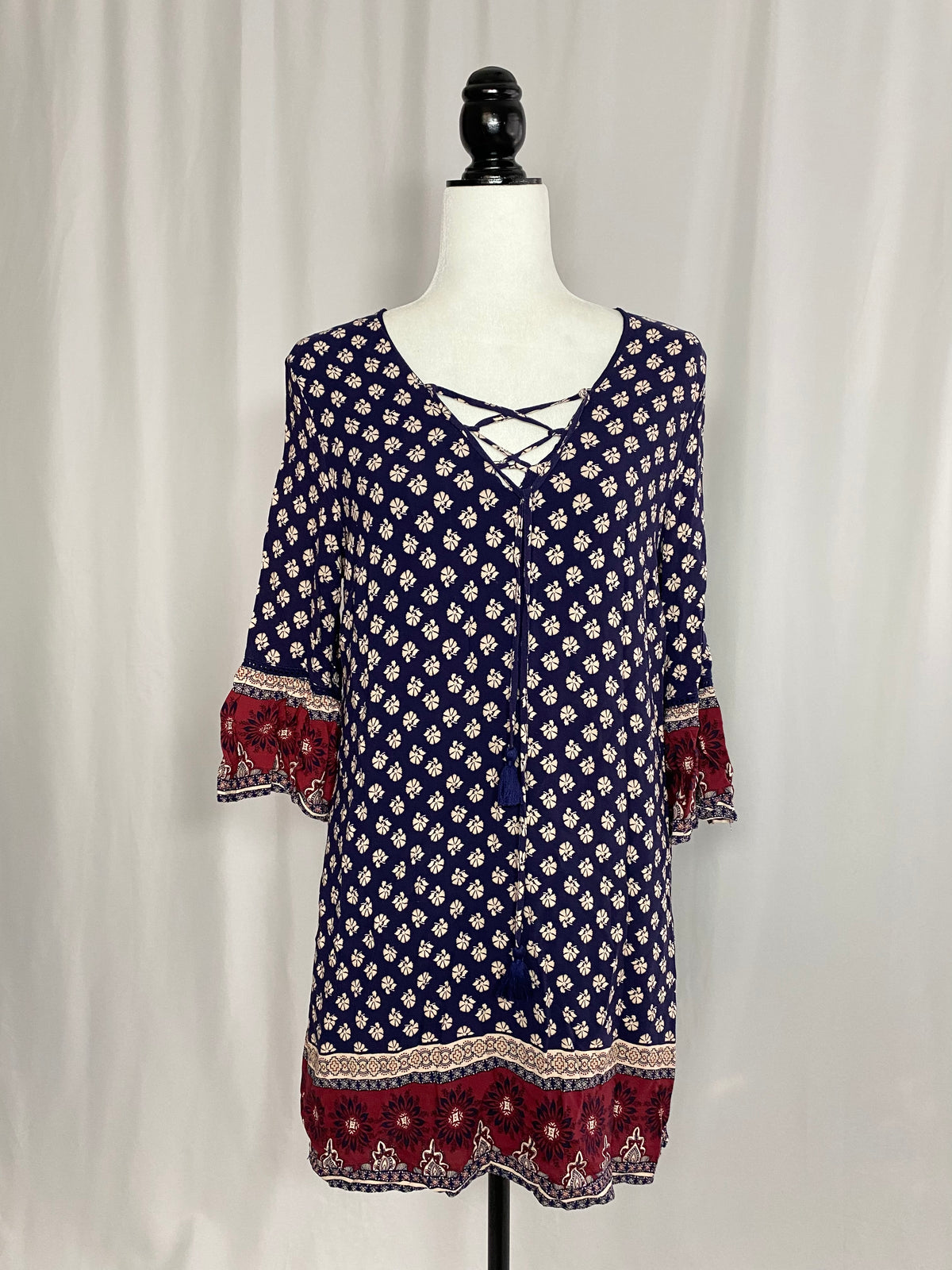 University Flowered Dress