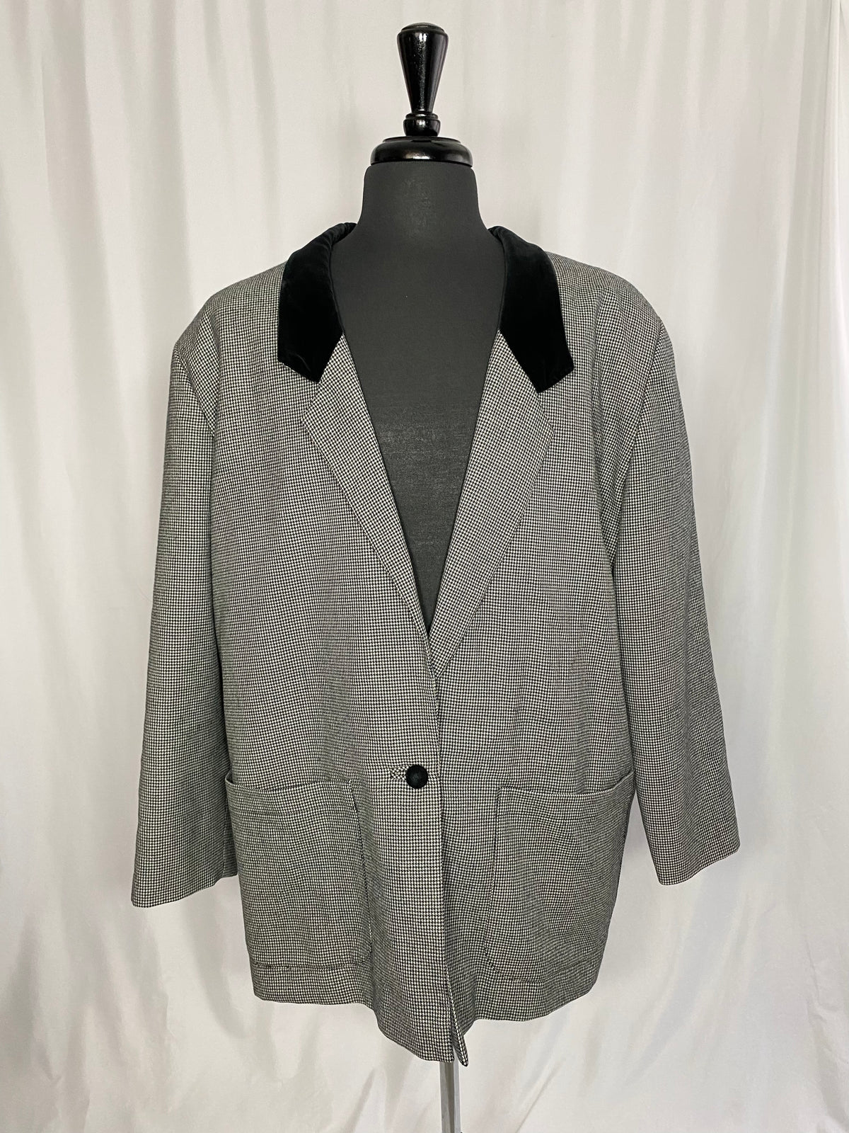 Veston Vintage Pied-de-Poule