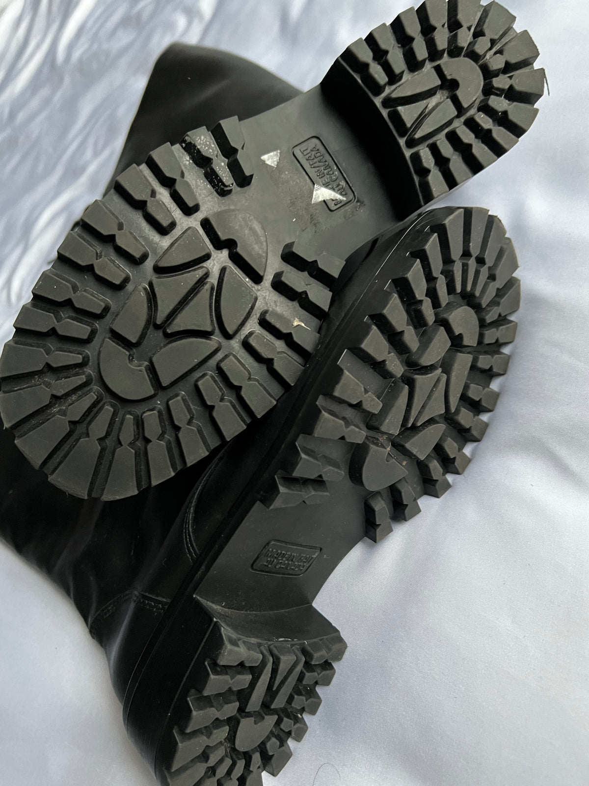 Bottes à fourrure Vintage