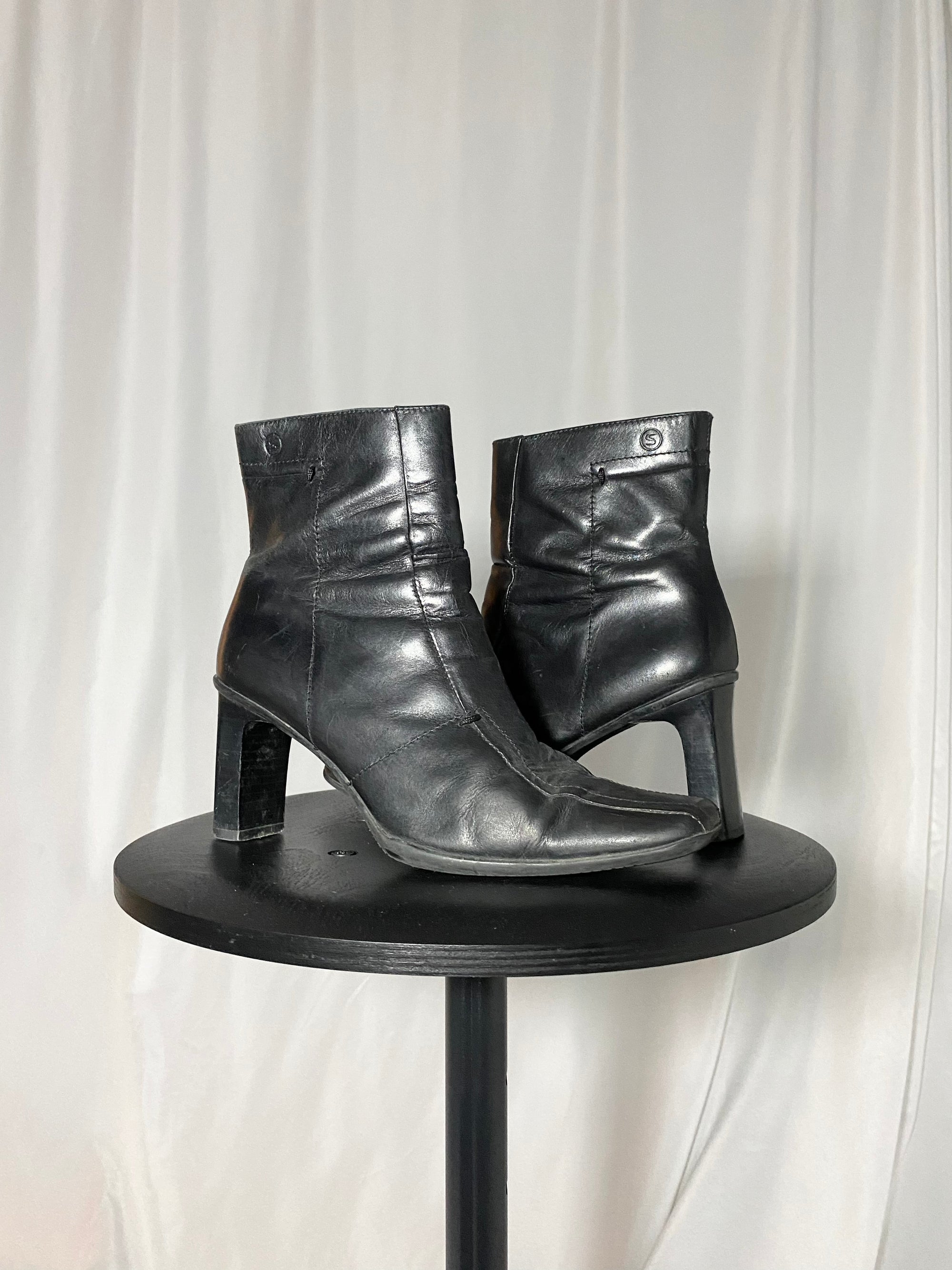 Bottes en cuir Spring