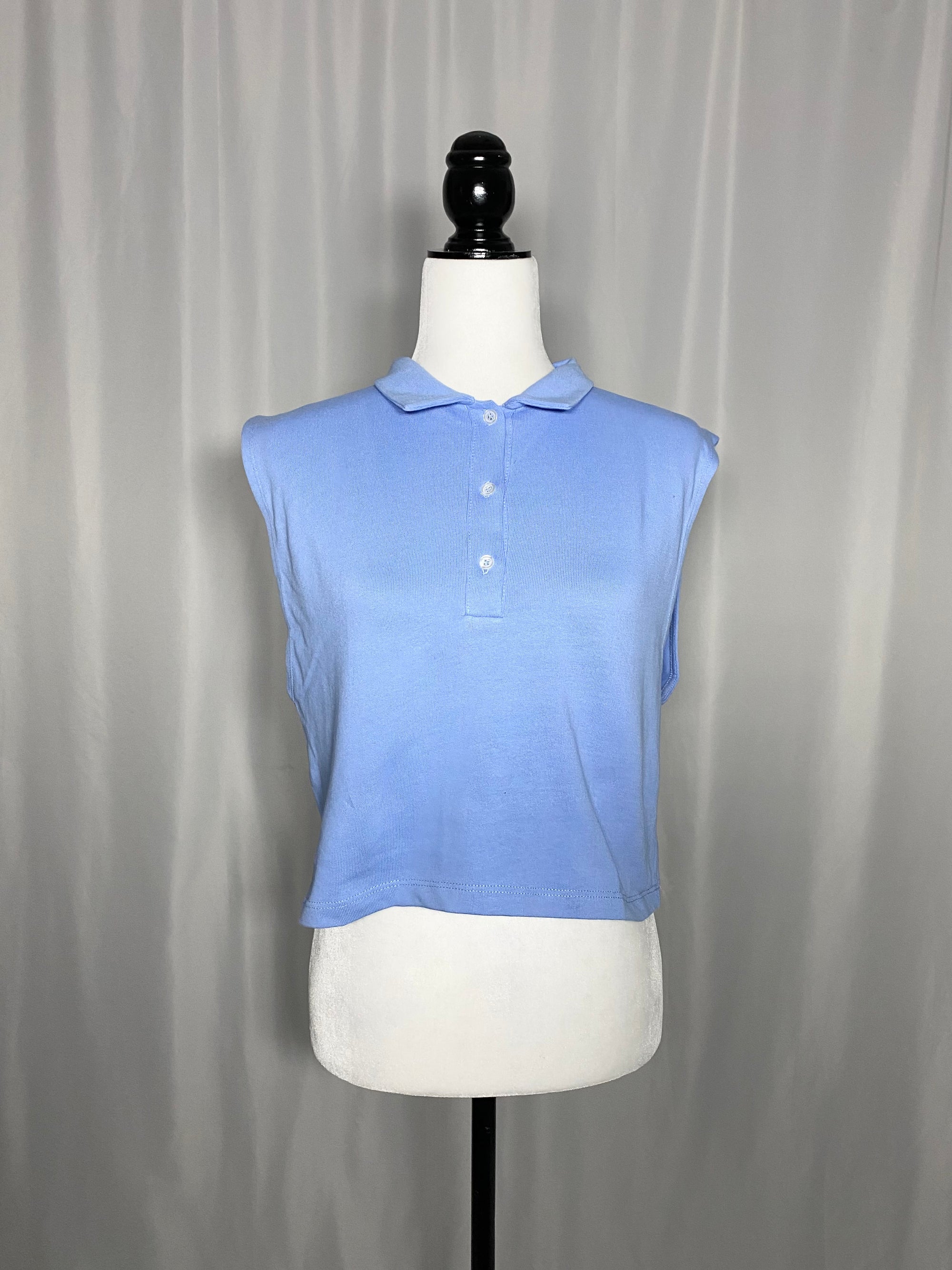 Zara Cropped Polo