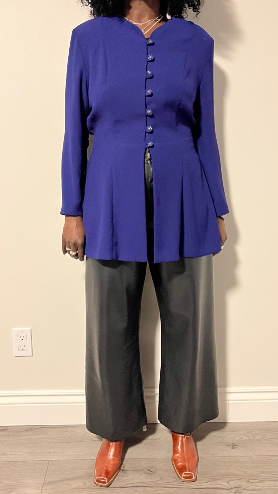 Multicolored Printed Blazer