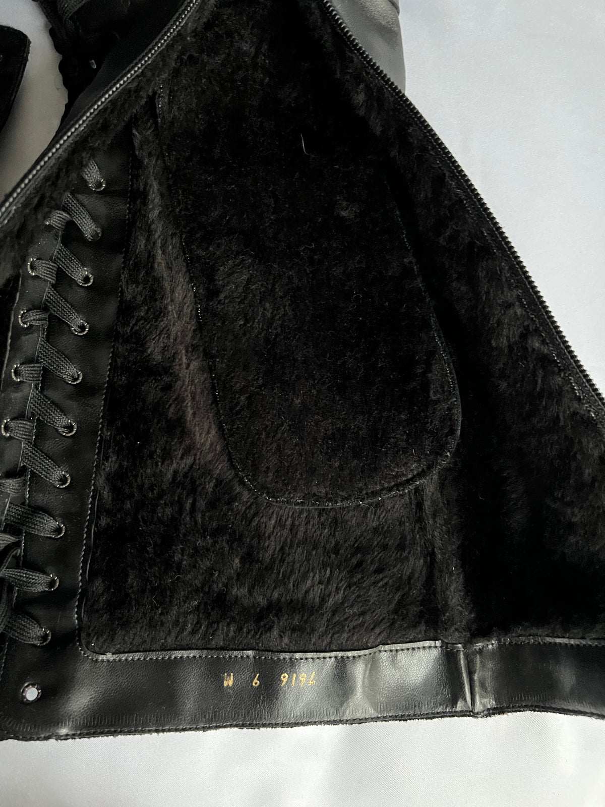 Bottes à fourrure Vintage