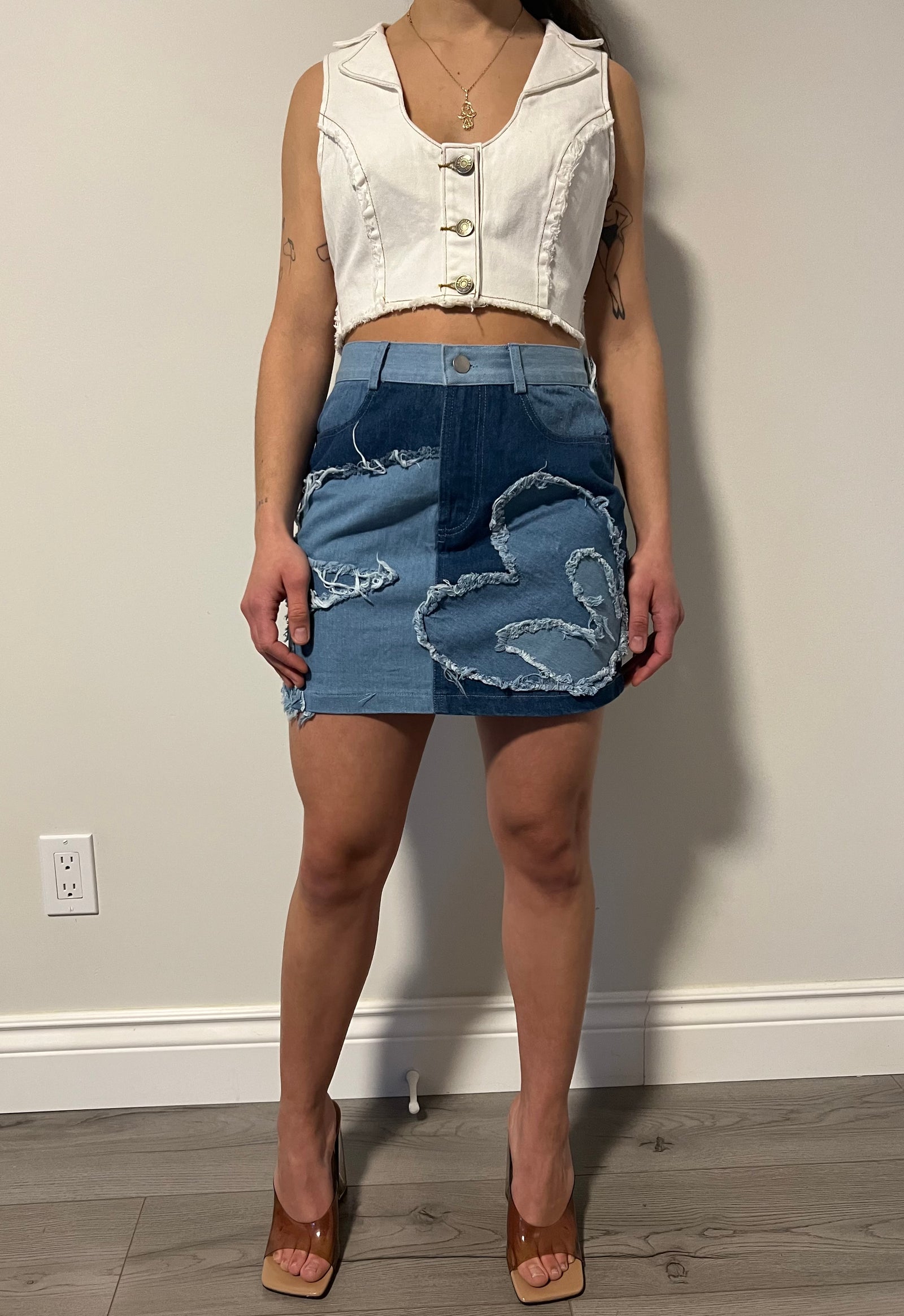 Tristan embroidered blouse