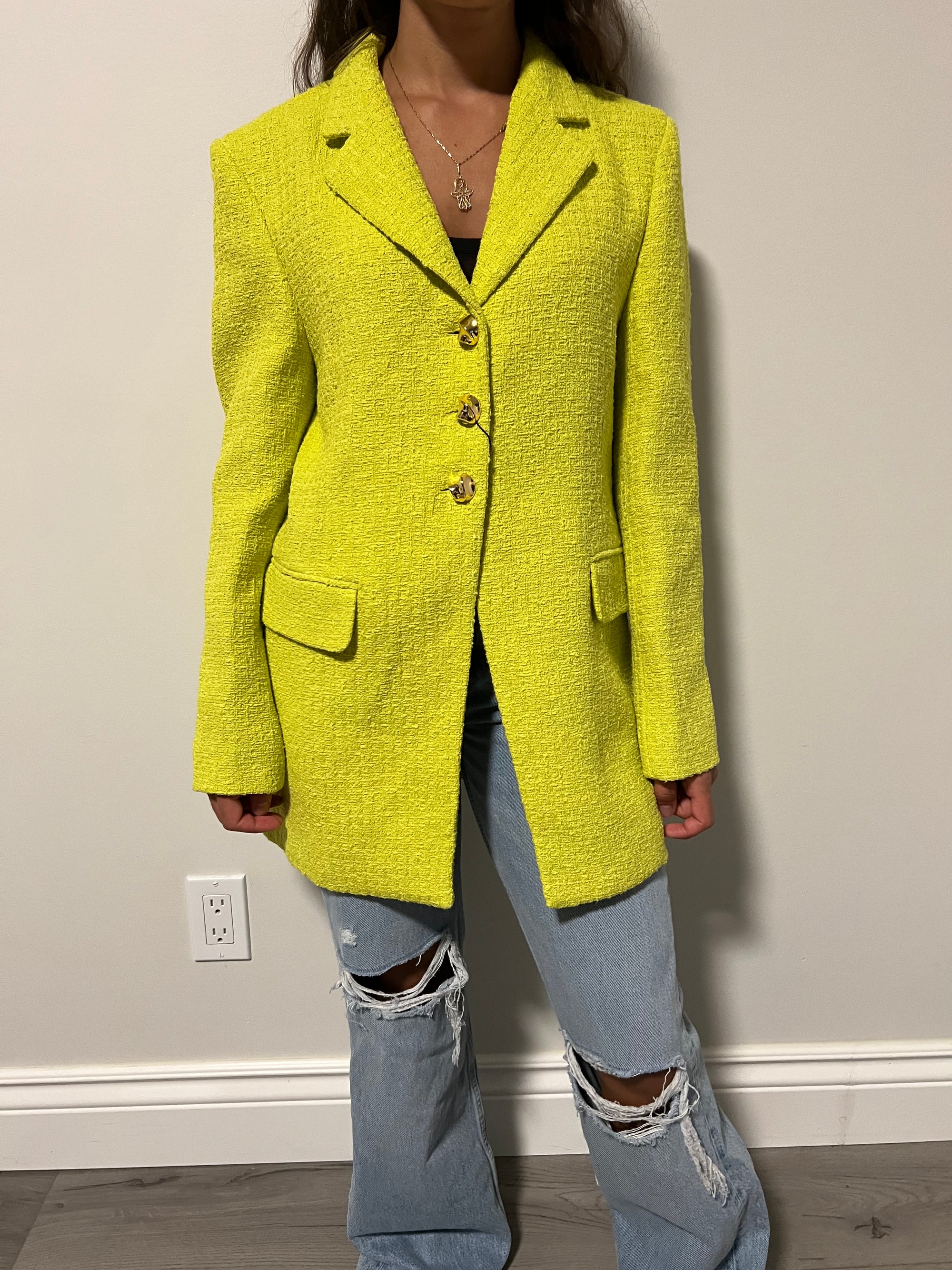 Zara Textured Blazer