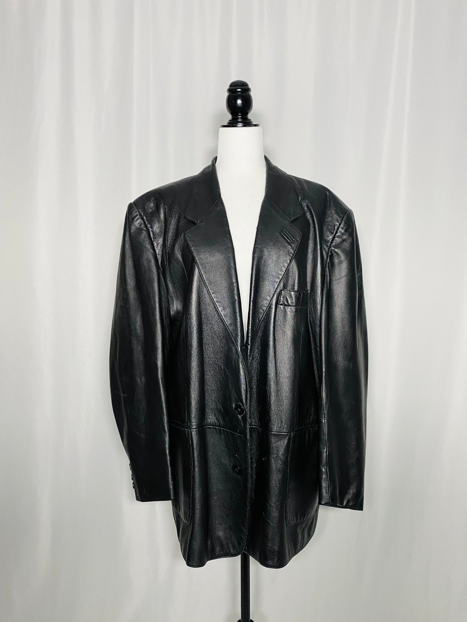 Ogilvy Leather Coat