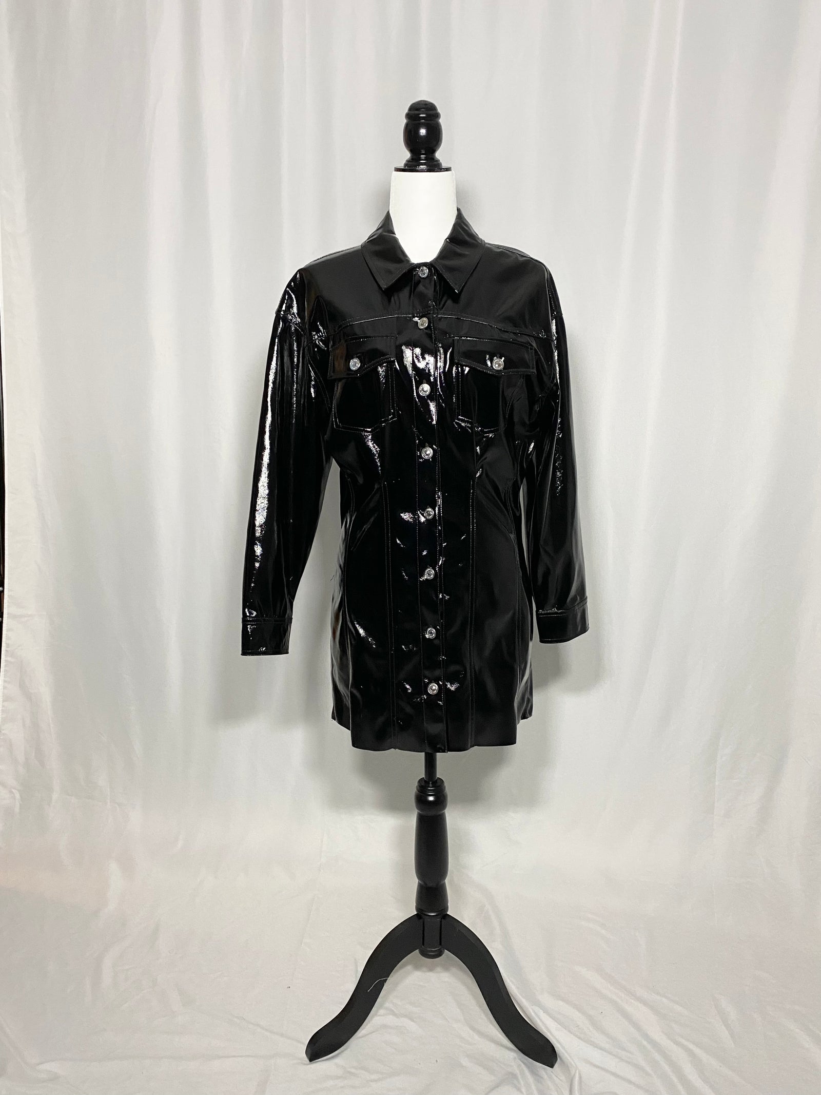 Zara Varnished Dress