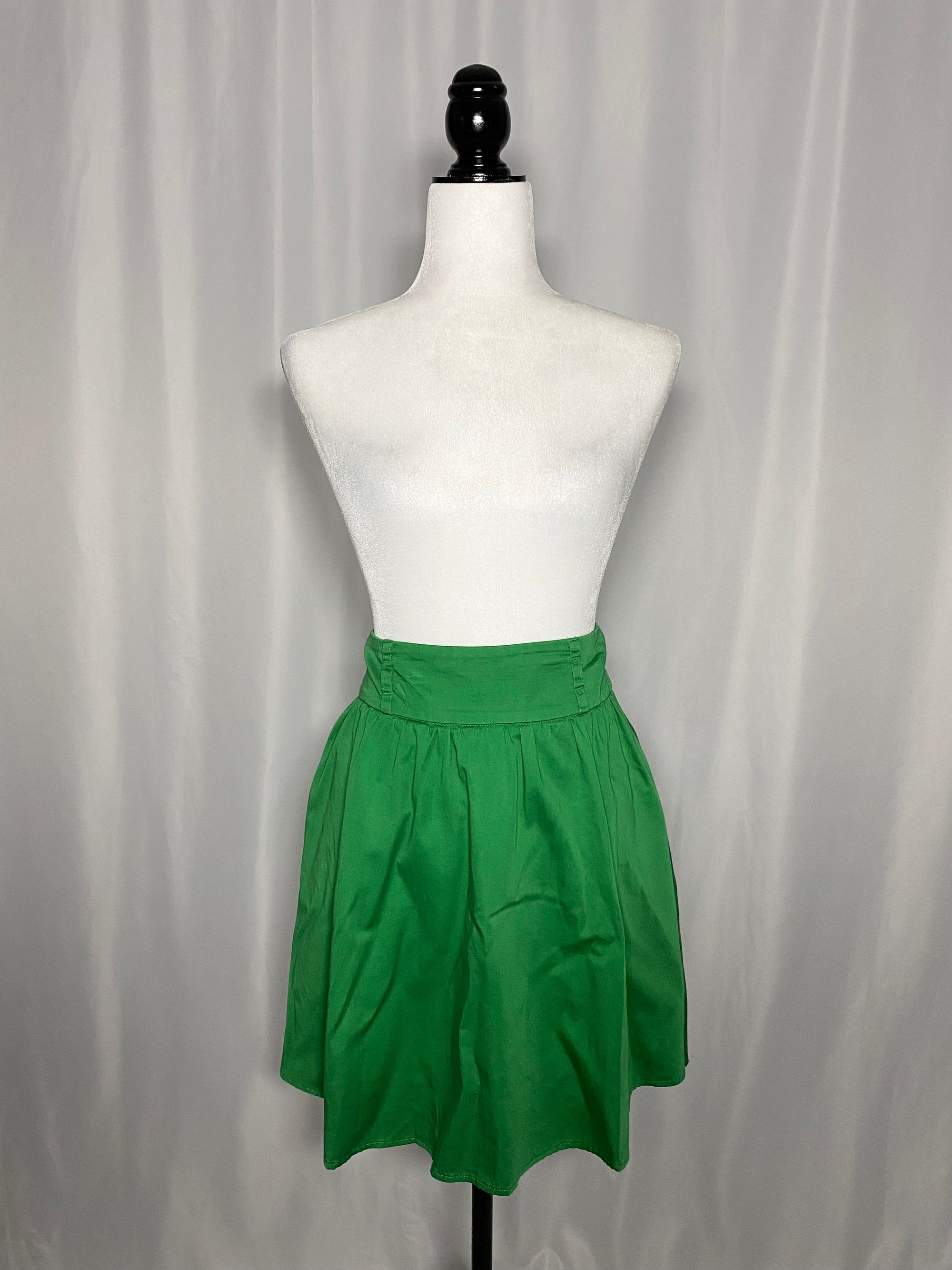 Dynamite Green Skirt