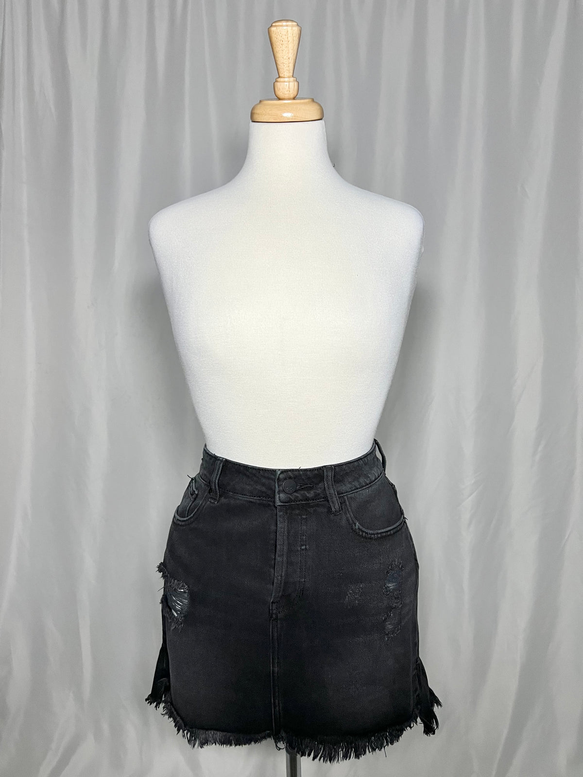 Kendall + Kylie Denim Skirt