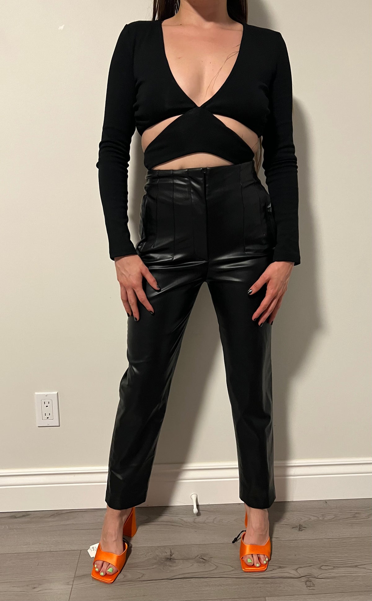 Zara Synthethic Pants