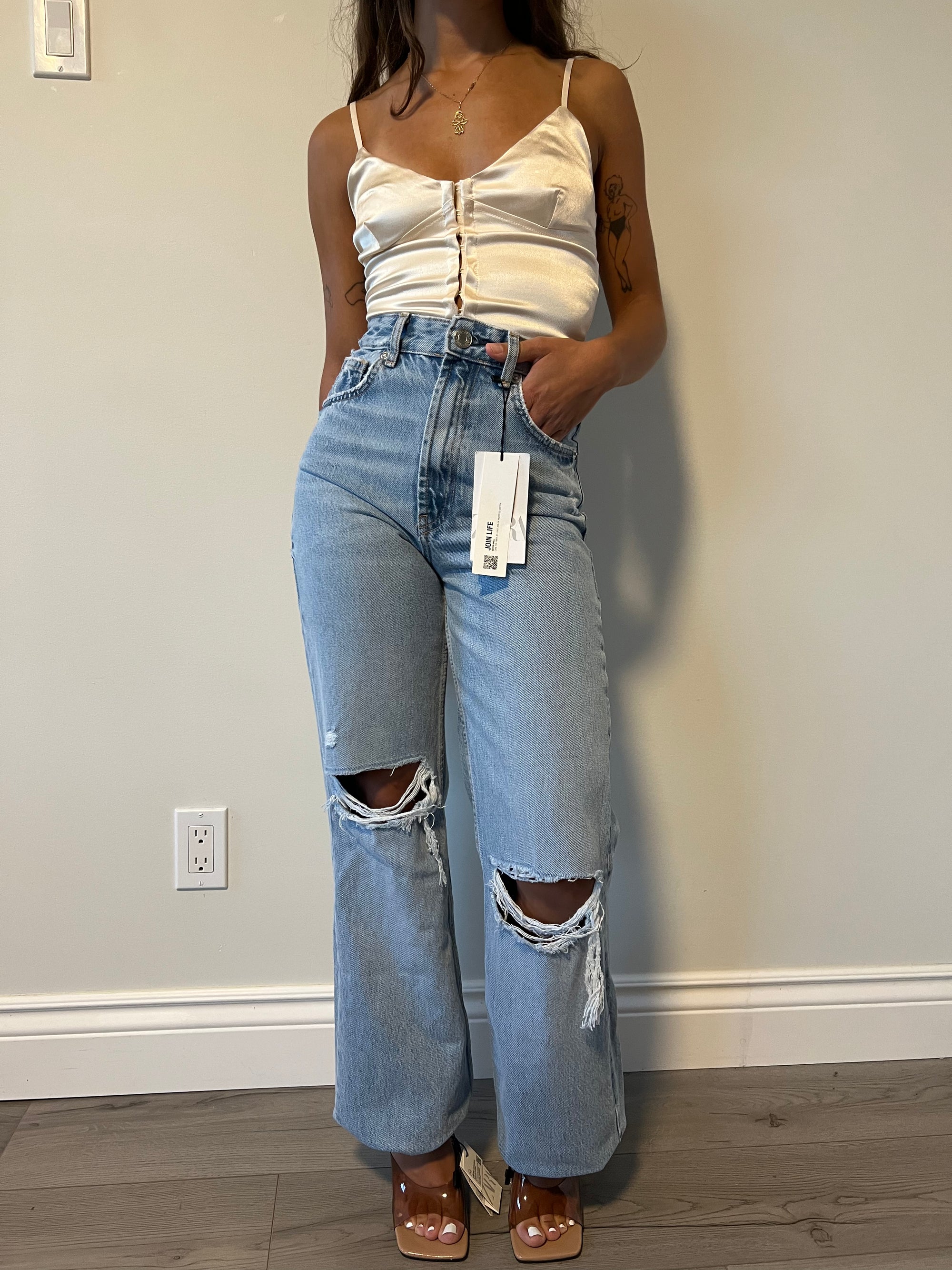 Jeans Wide Leg Zara