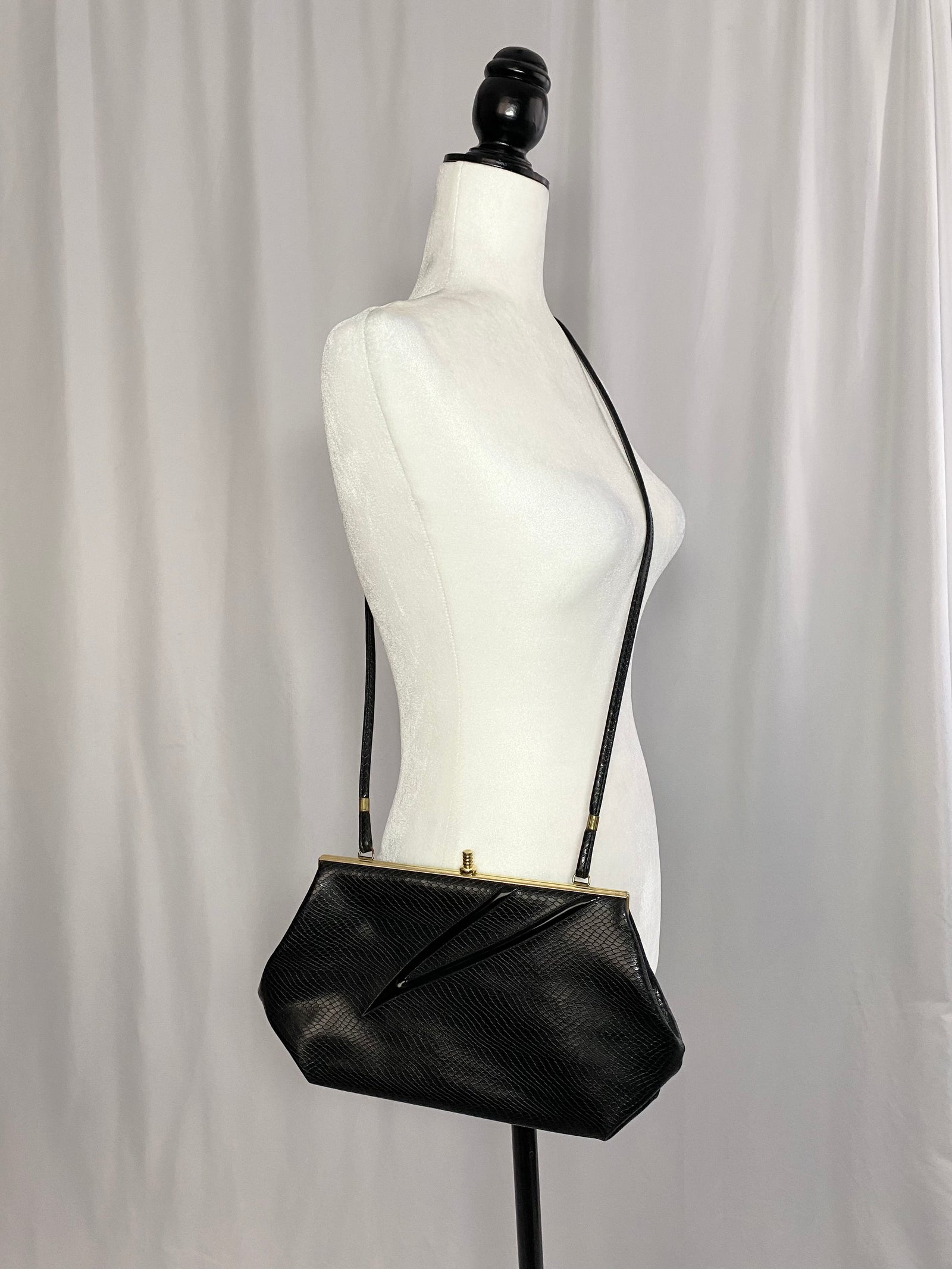 Black Snake Vintage Bag