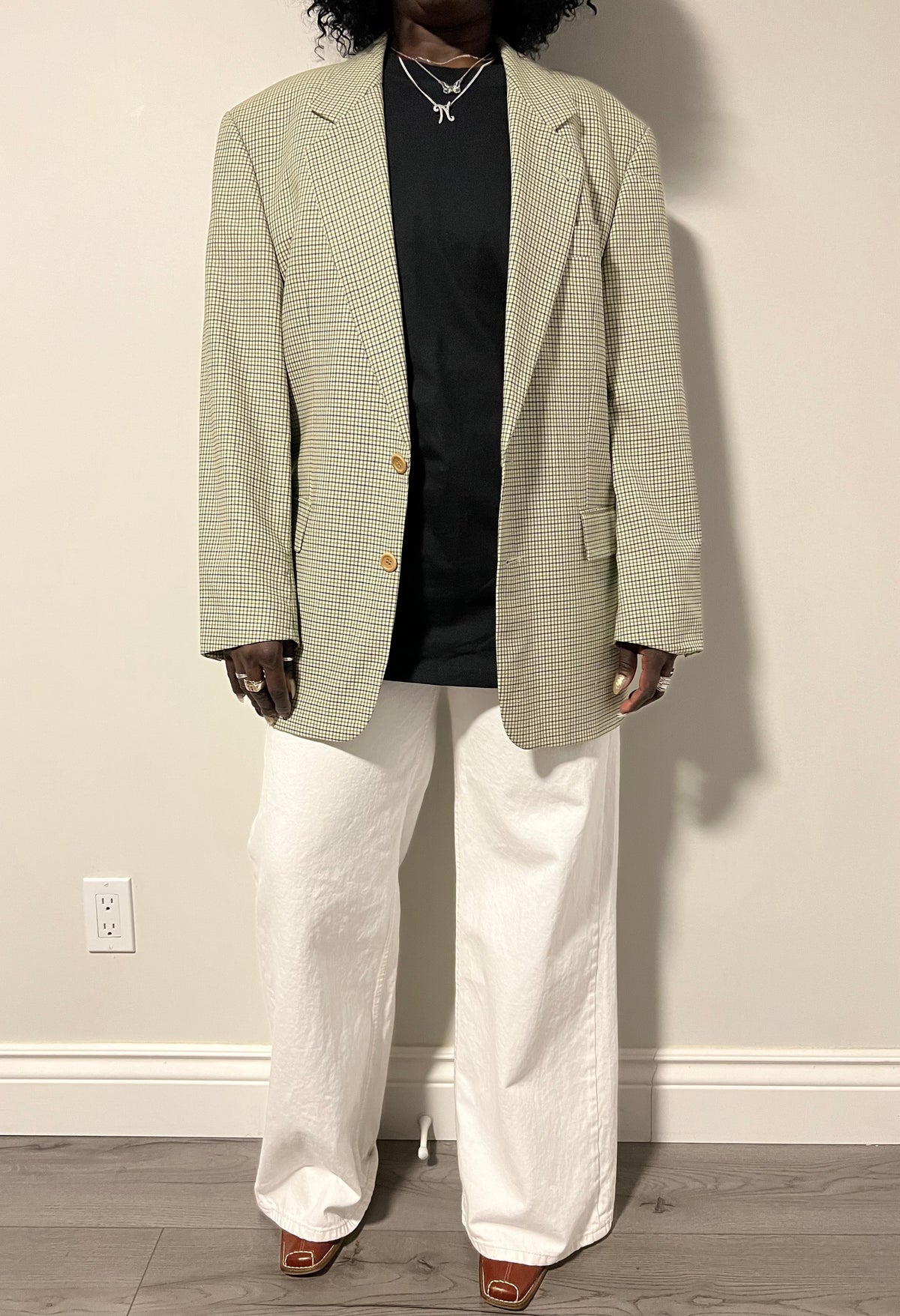 Veston Vintage Vert Hugo Boss