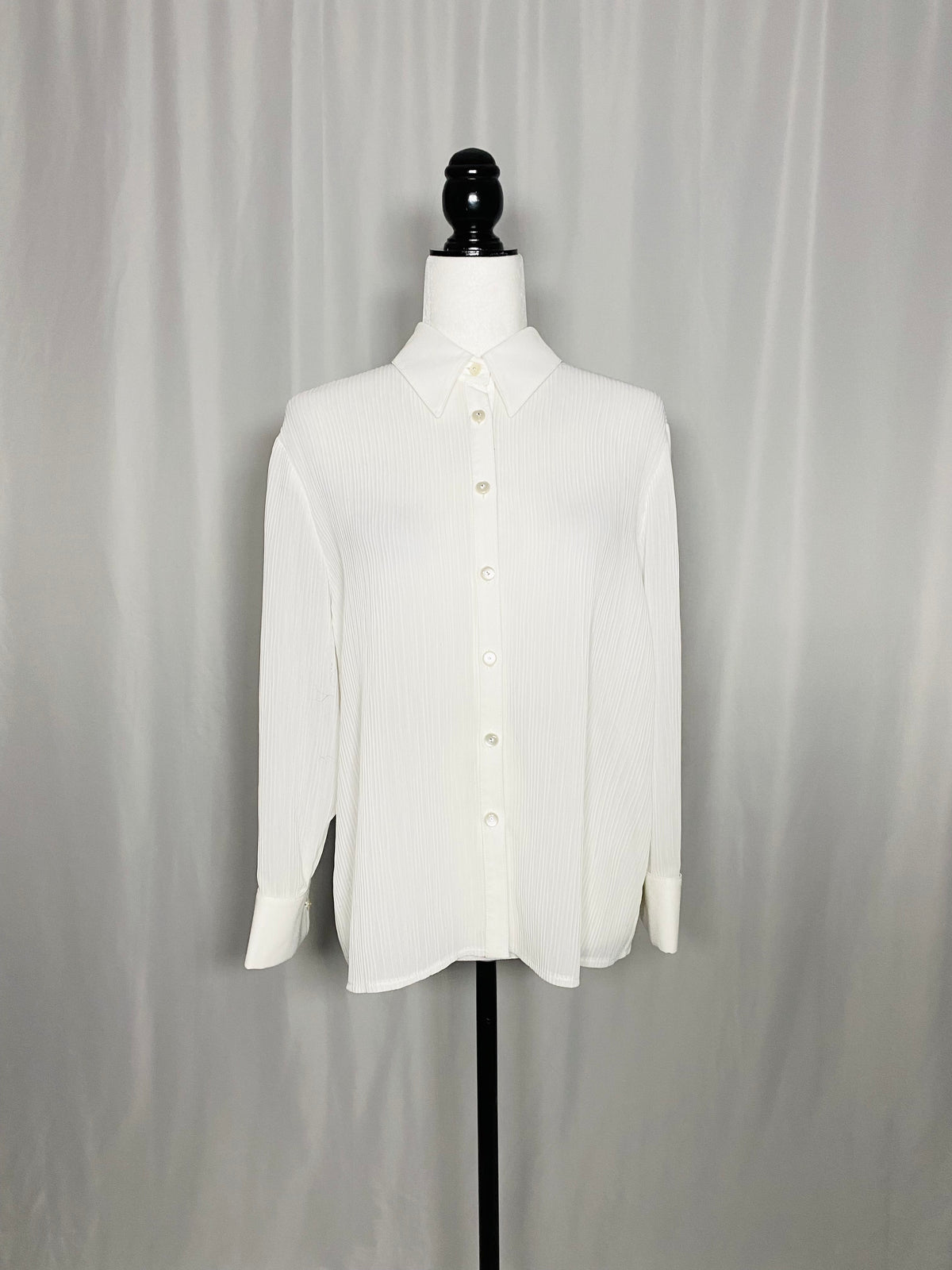 Chemise Plissée Vintage