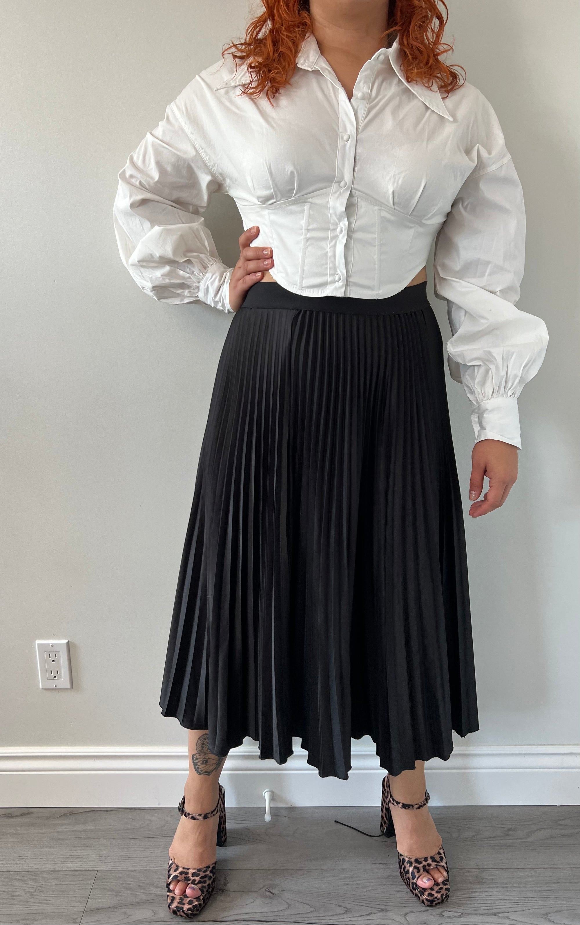 H&M Pleated Skirt